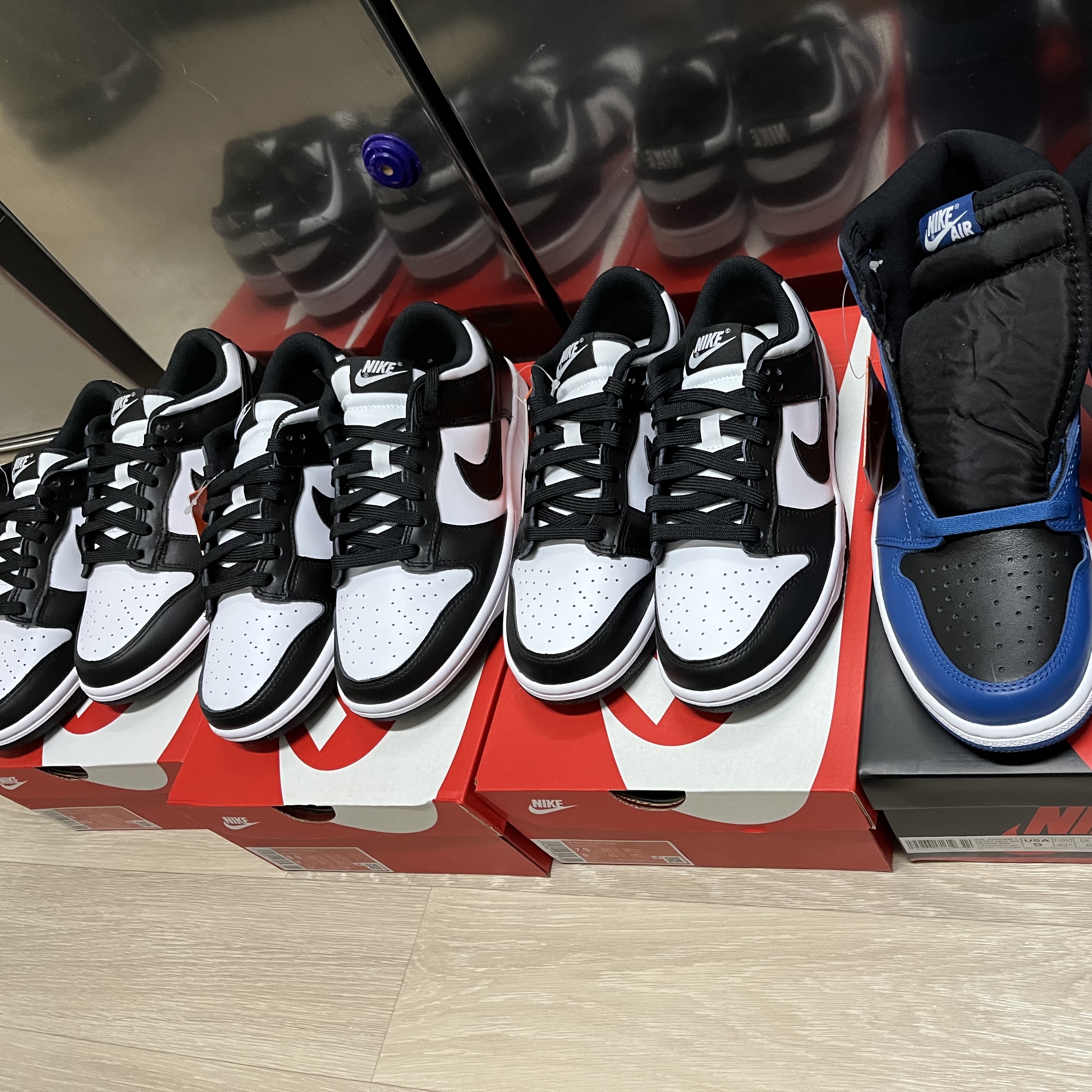 (W) Nike Dunk Low Black 착용 스타일 - 2