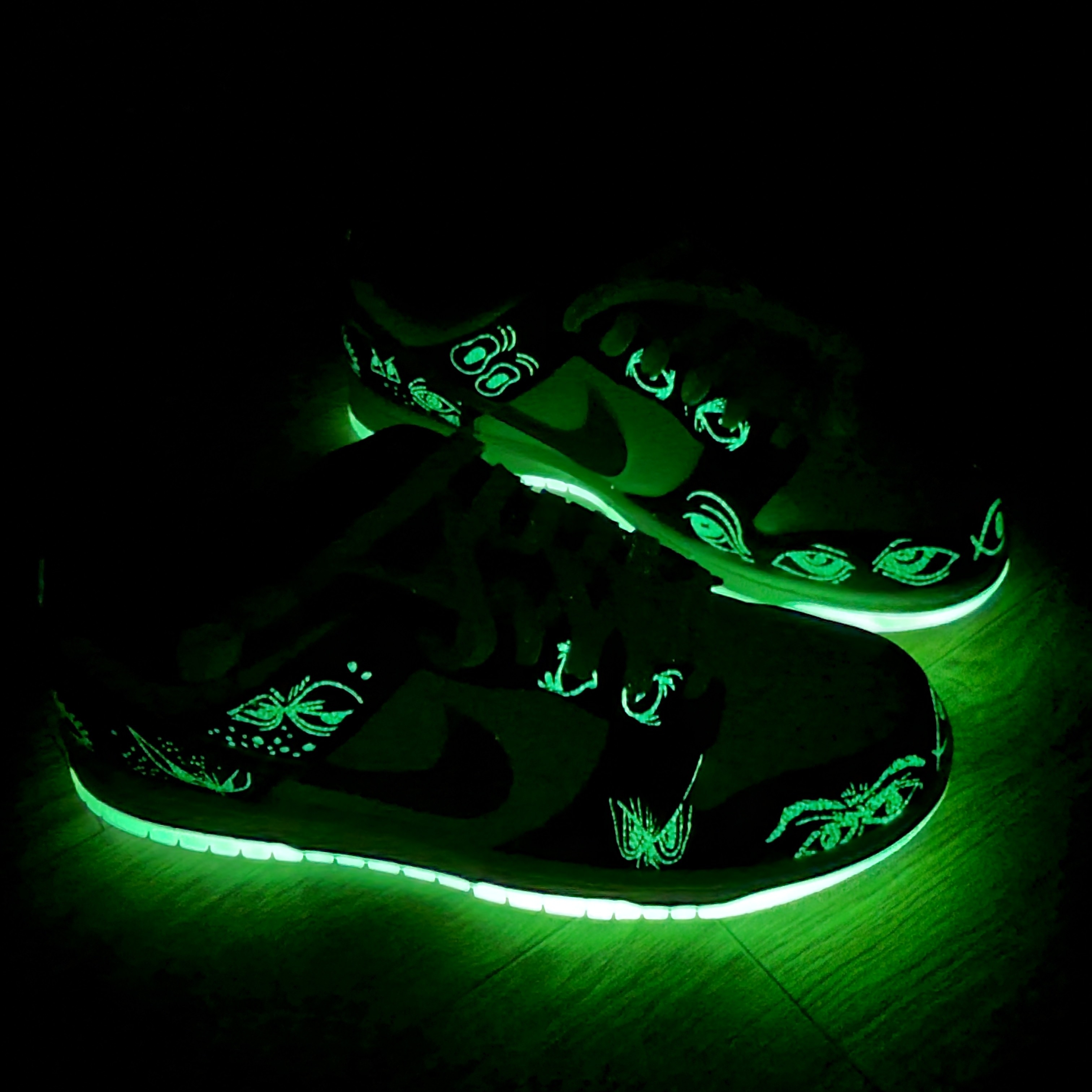 Nike Dunk Low Retro PRM Halloween 착용 스타일 - 1