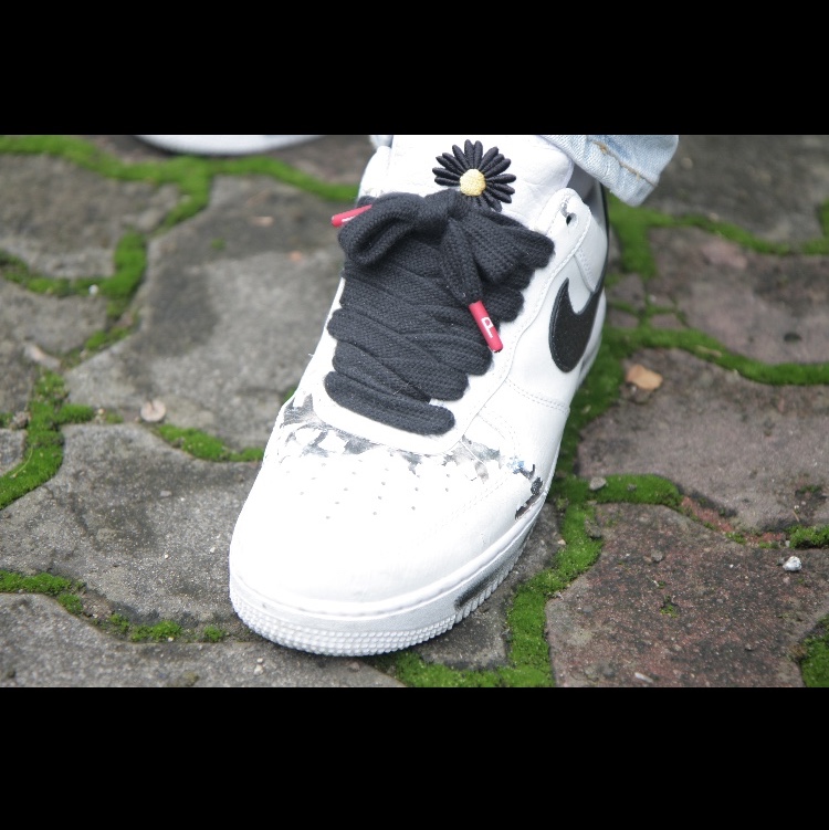 Nike x Peaceminusone Air Force 1 Low Para-Noise 2.0 착용 스타일