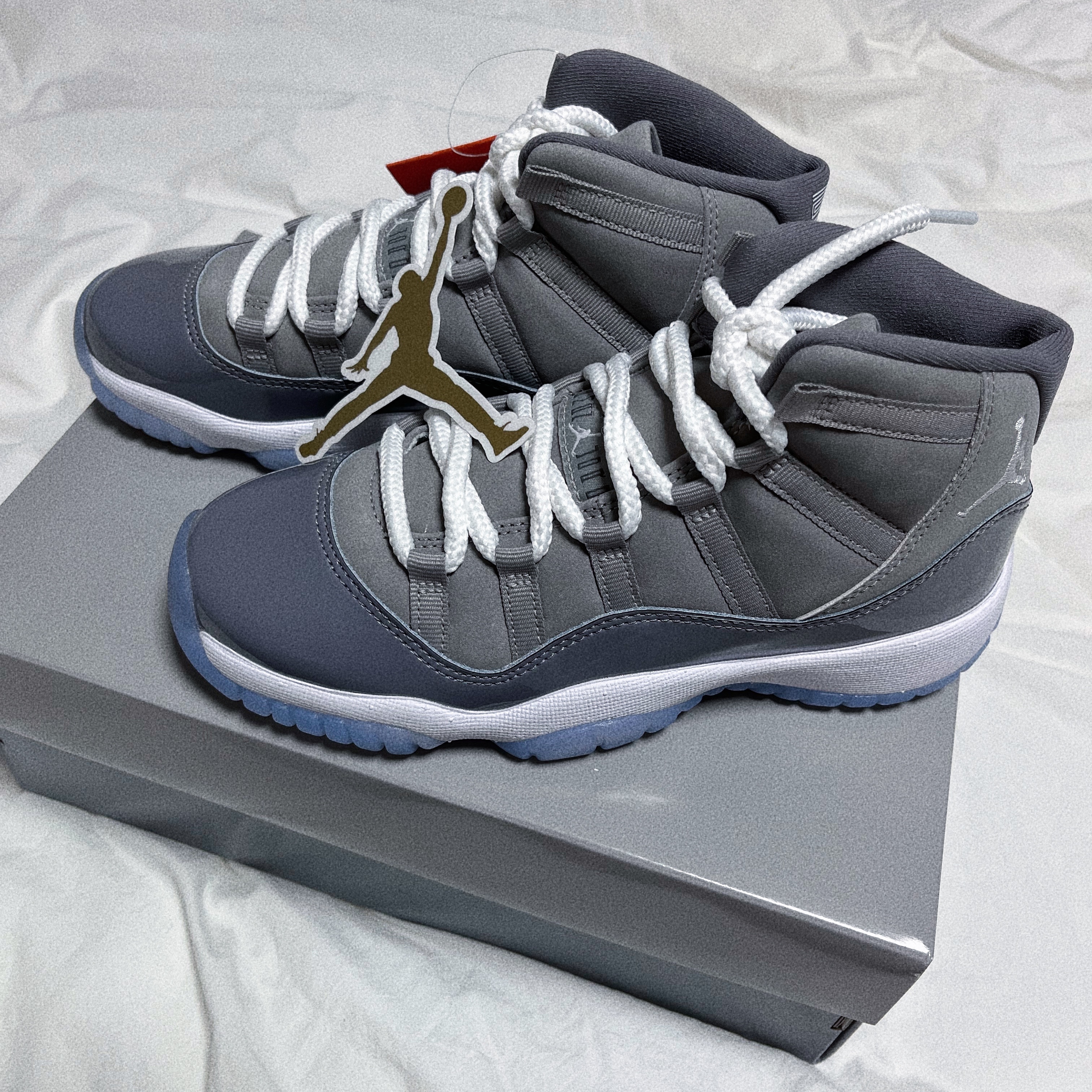 (GS) Jordan 11 Retro Cool Grey 2021 착용 스타일 - 2