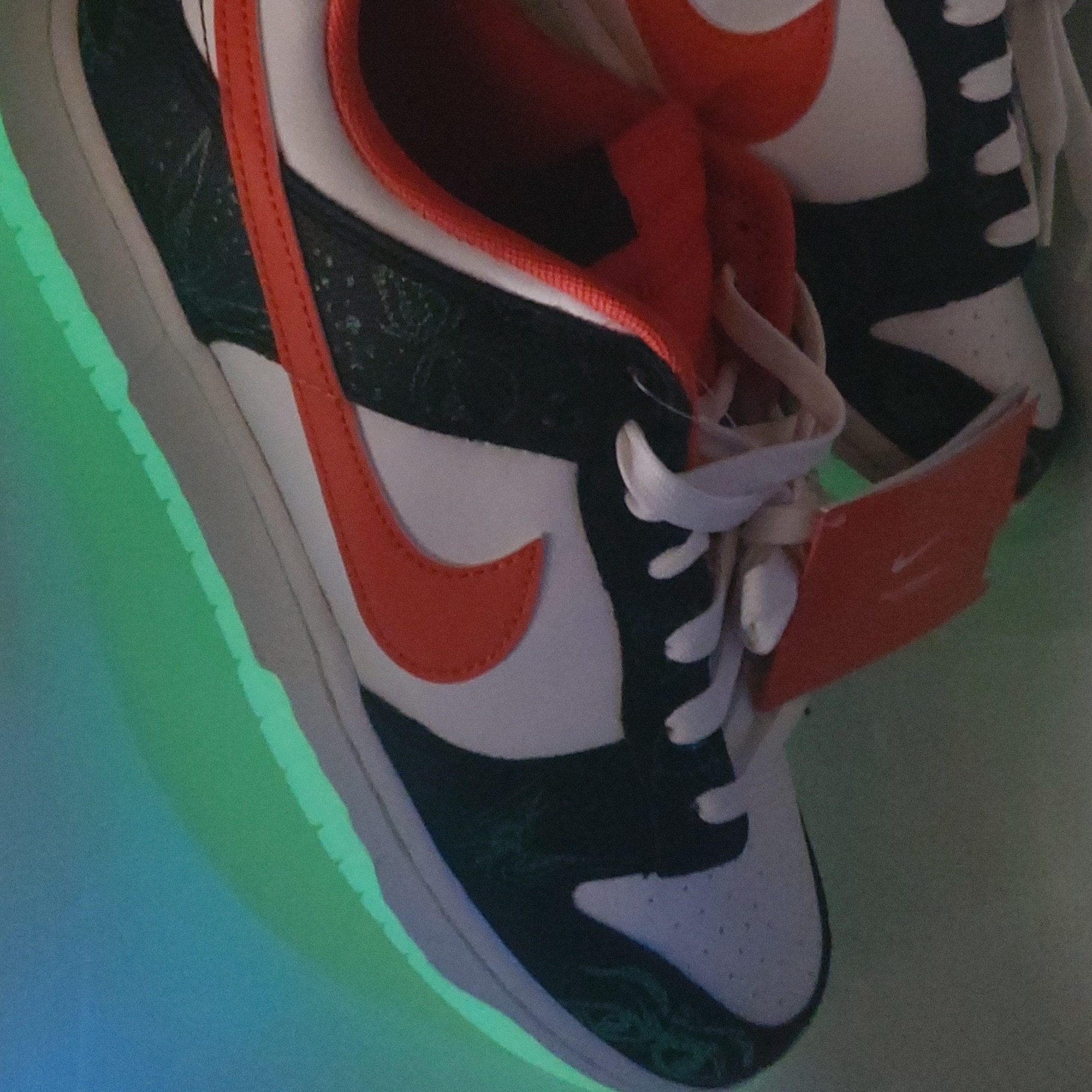 Nike Dunk Low Retro PRM Halloween 착용 스타일 - 1