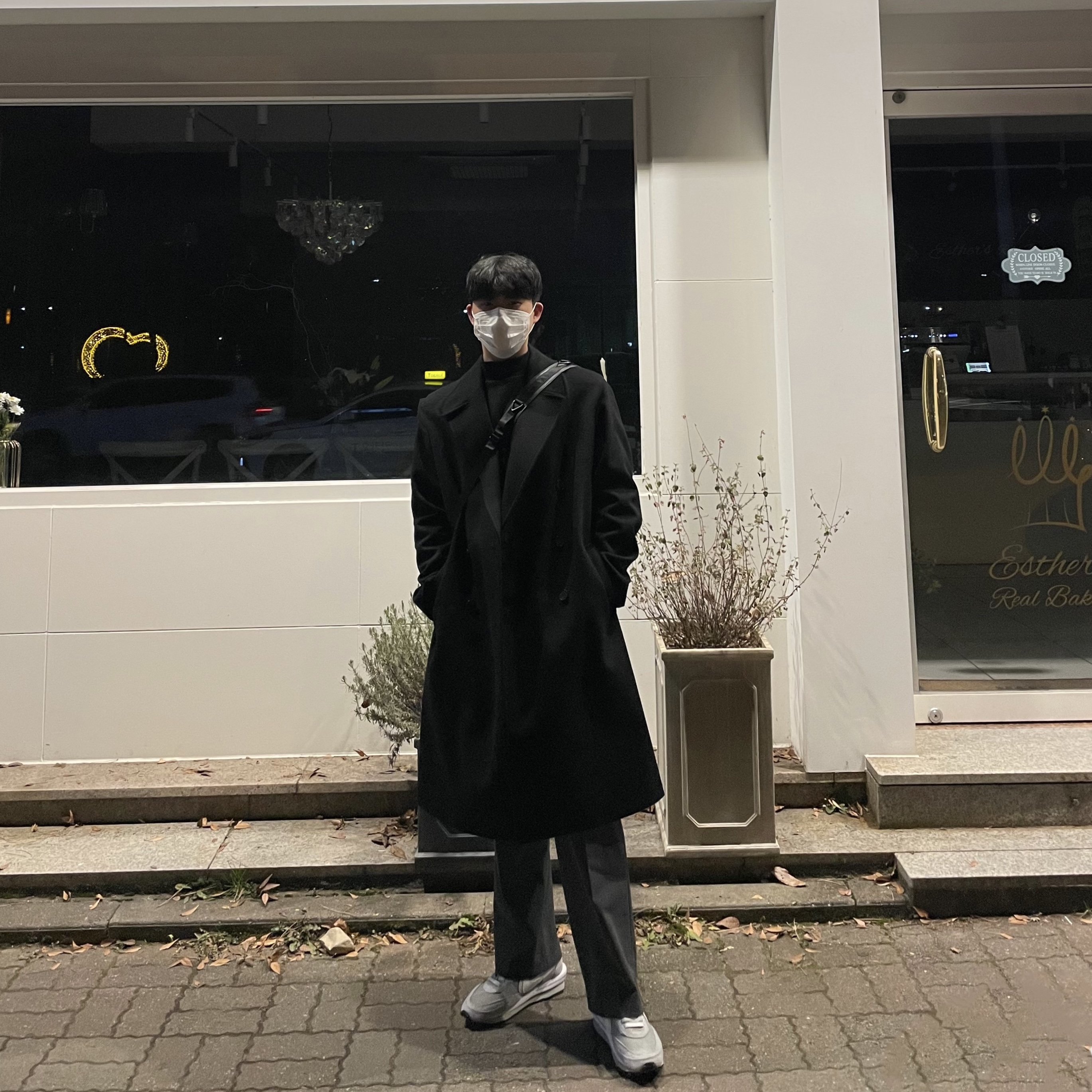 Nike x Sacai x Fragment LDWaffle Light Smoke Grey 착용 스타일