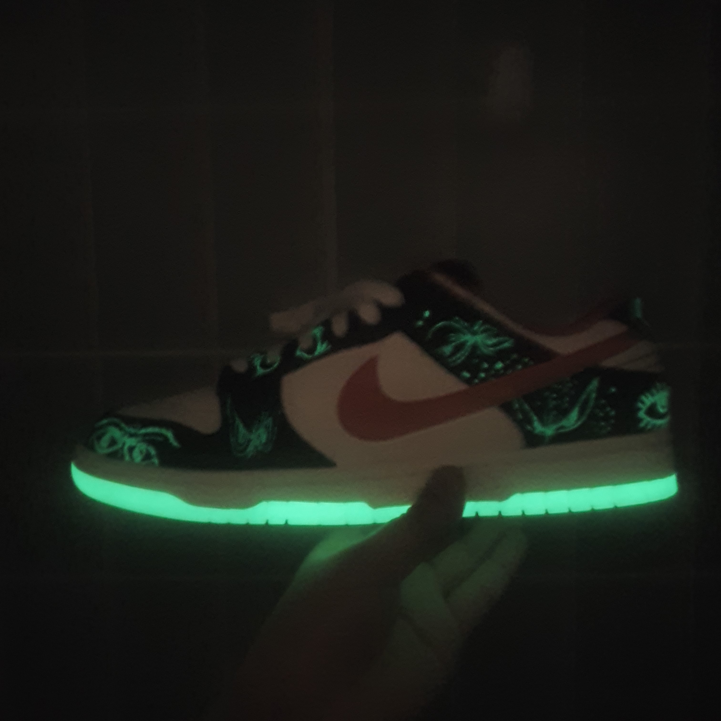 Nike Dunk Low Retro PRM Halloween 착용 스타일