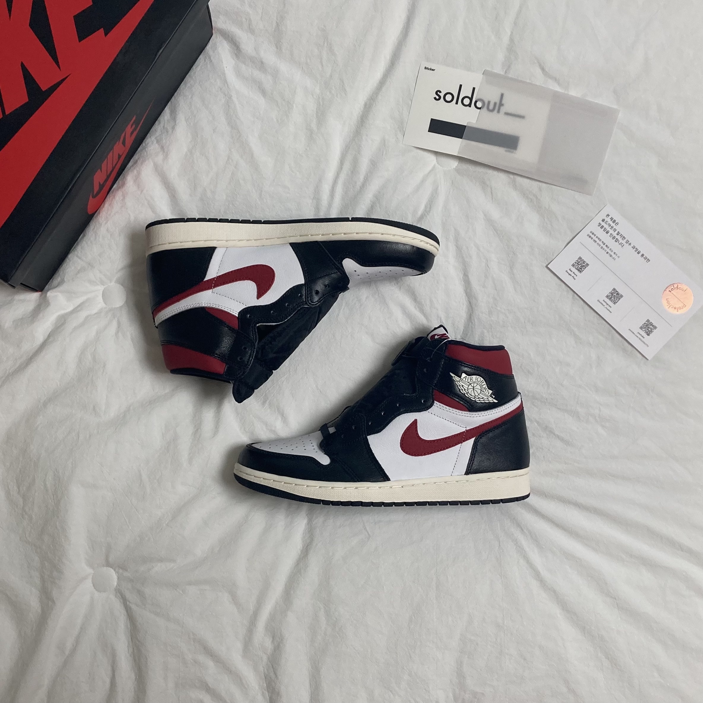 Jordan 1 Retro High OG Gym Red 착용 스타일