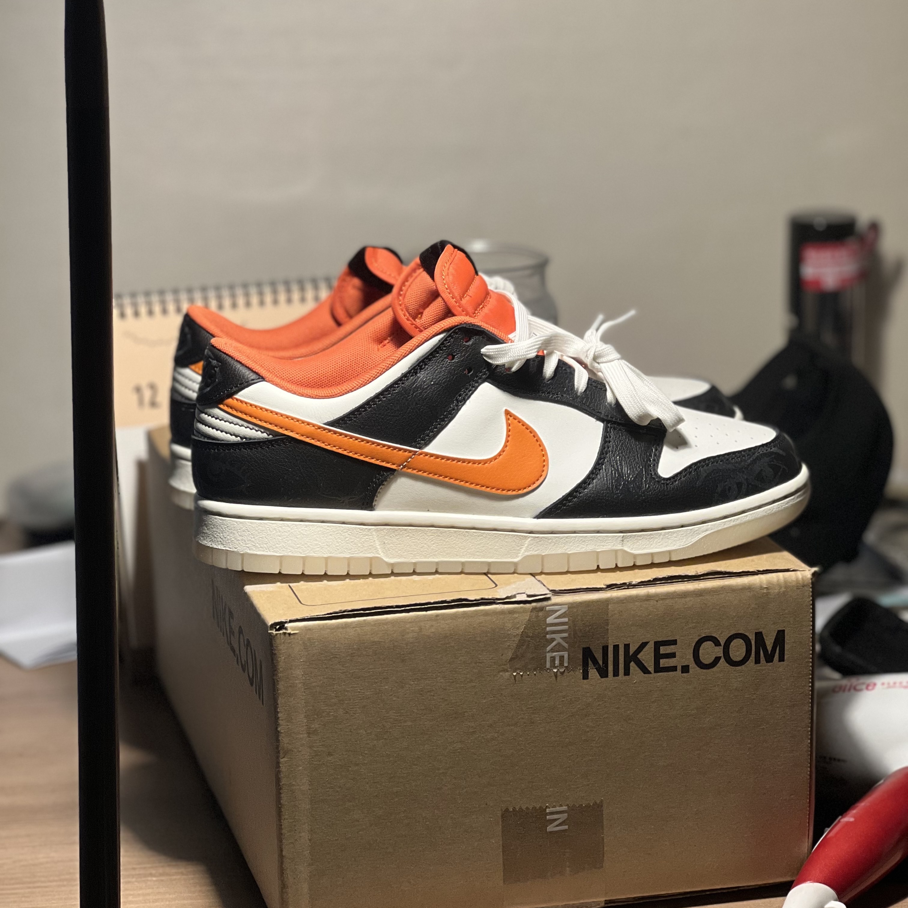 Nike Dunk Low Retro PRM Halloween 착용 스타일 - 1