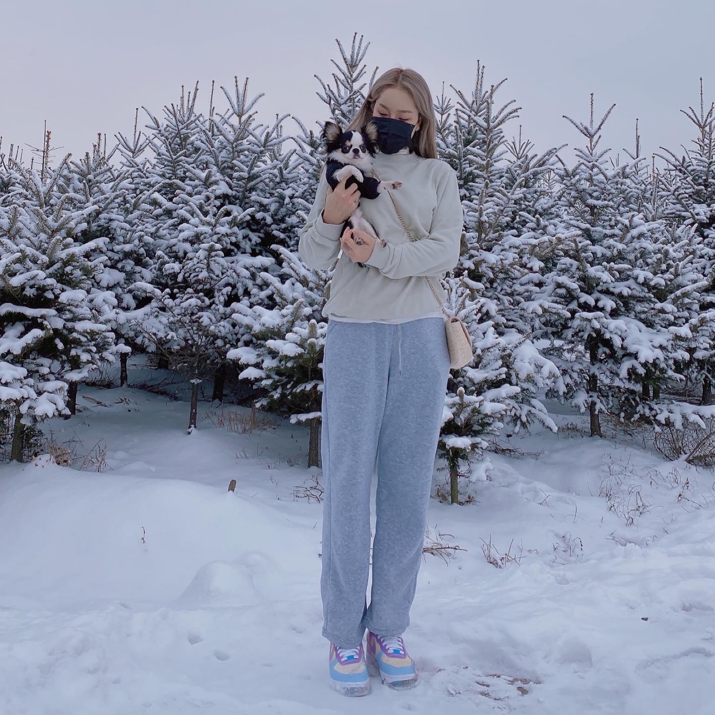 (W) Nike Air Force 1 '07 LX Photochromic 착용 스타일 - 3