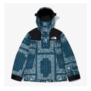 Jordan 1 Retro High OG Dark Marina Blue, The North Face Novelty GTX Mountain Jacket Peacock Blue 착용 스타일