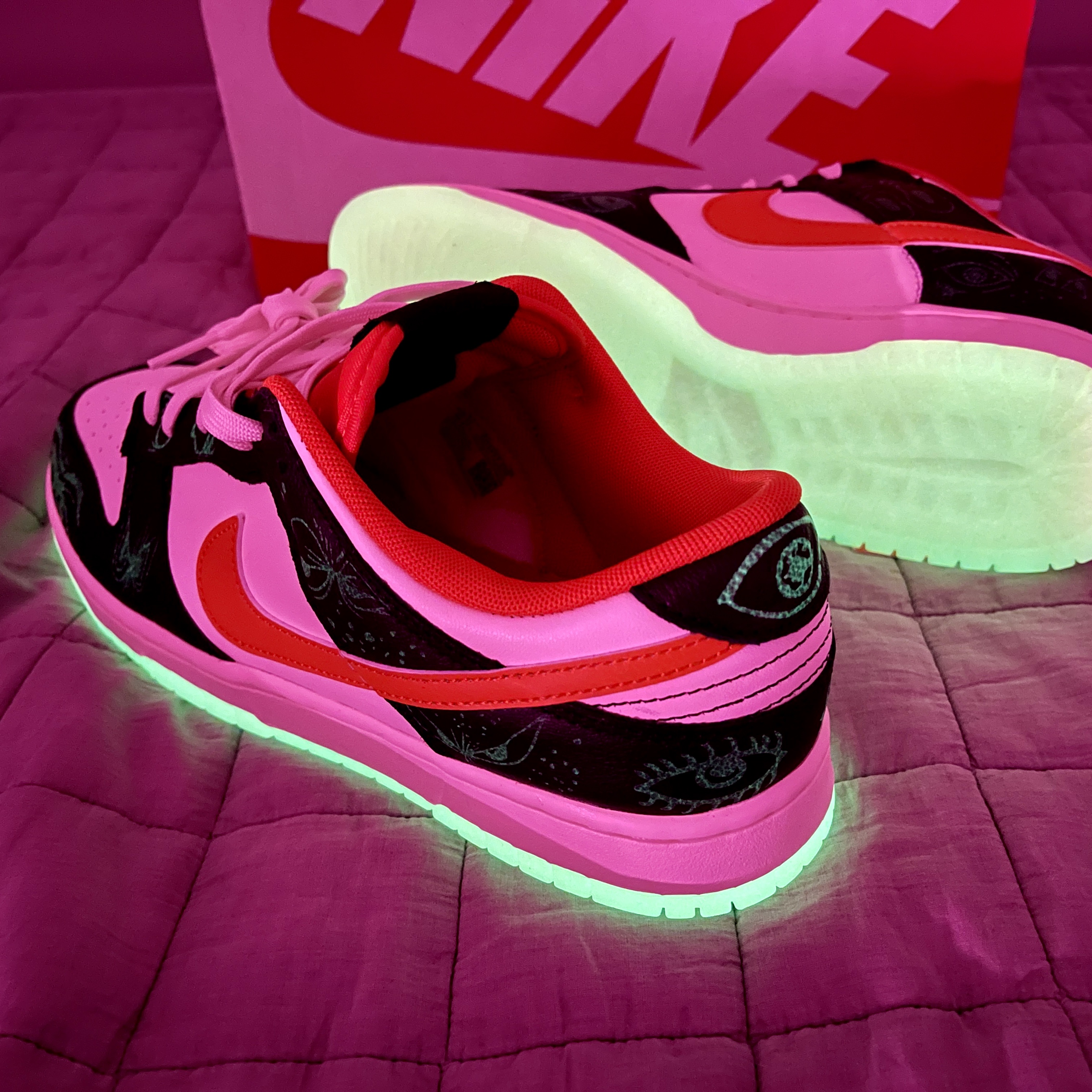Nike Dunk Low Retro PRM Halloween 착용 스타일 - 2