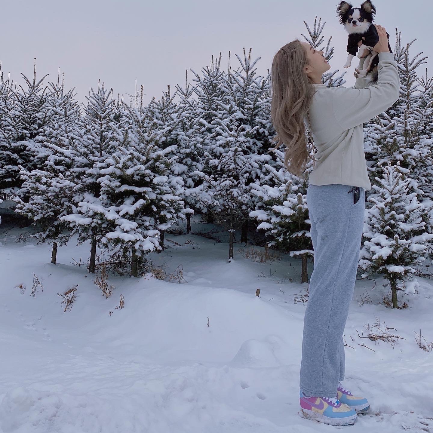 (W) Nike Air Force 1 '07 LX Photochromic 착용 스타일 - 2