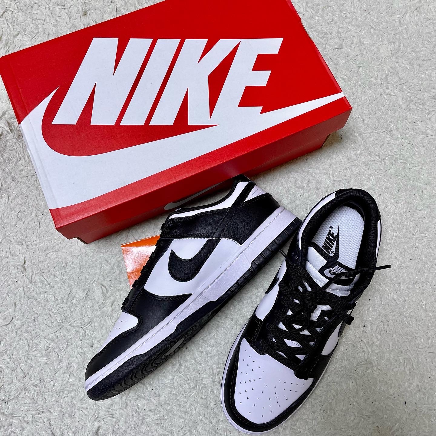 Nike Dunk Low Retro Black 착용 스타일