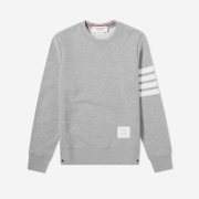 Thom Browne Engineered 4-Bar Sweatshirt Light Grey
