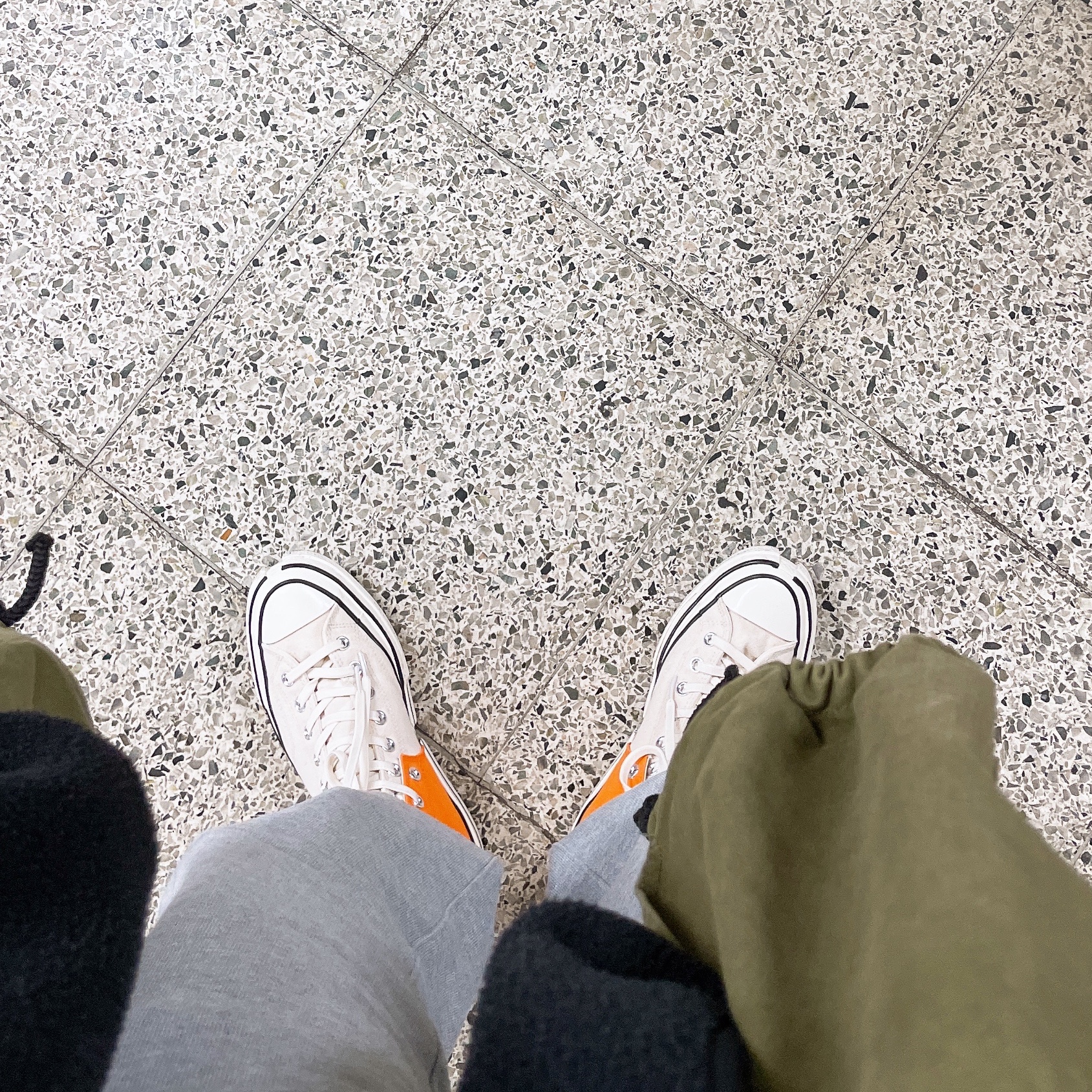 Converse x Feng Chen Wang Chuck 70 2-in-1 Persimmon Orange 착용 스타일