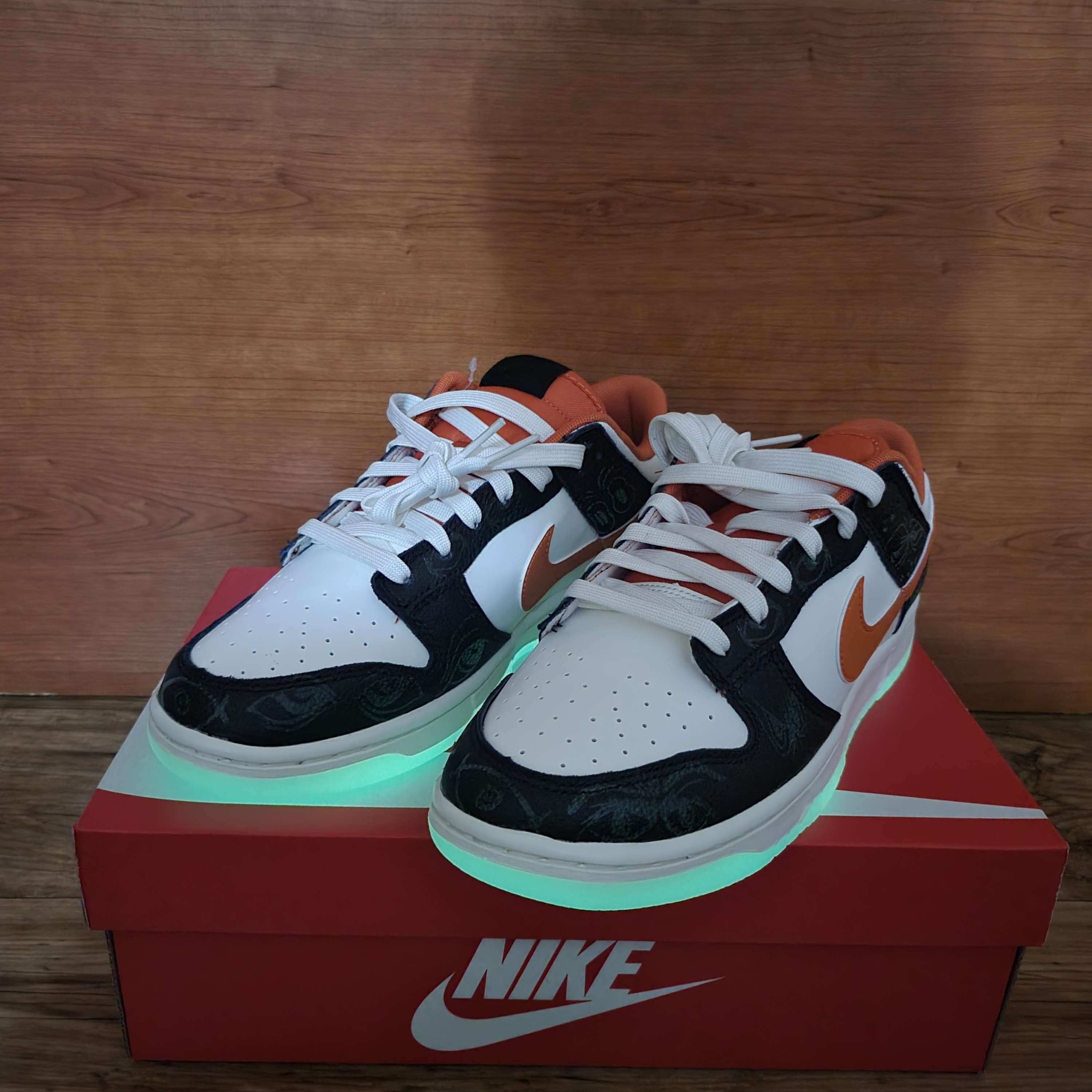 Nike Dunk Low Retro PRM Halloween 착용 스타일 - 3