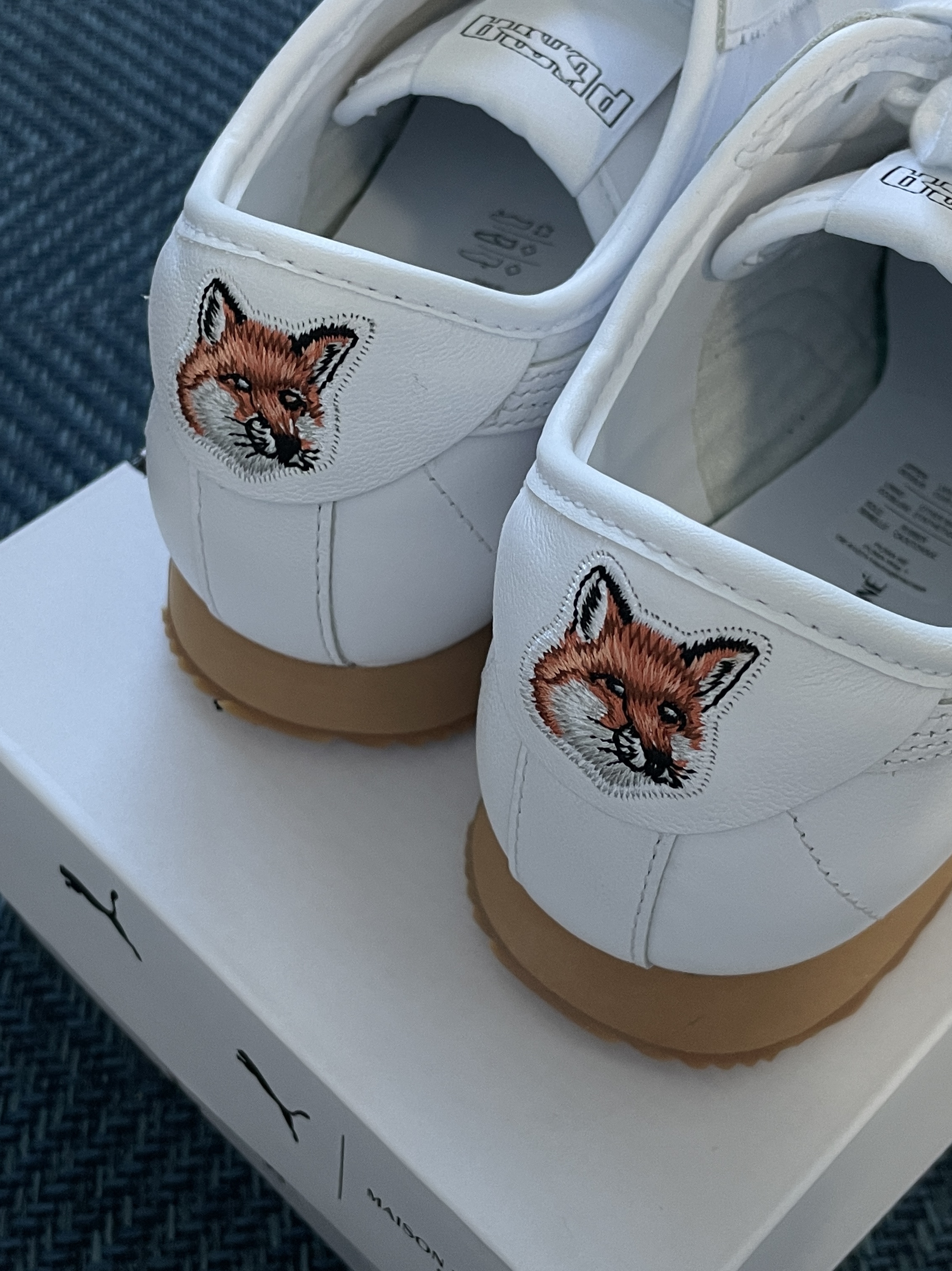 Puma x Maison Kitsune Roma White 착용 스타일 - 2