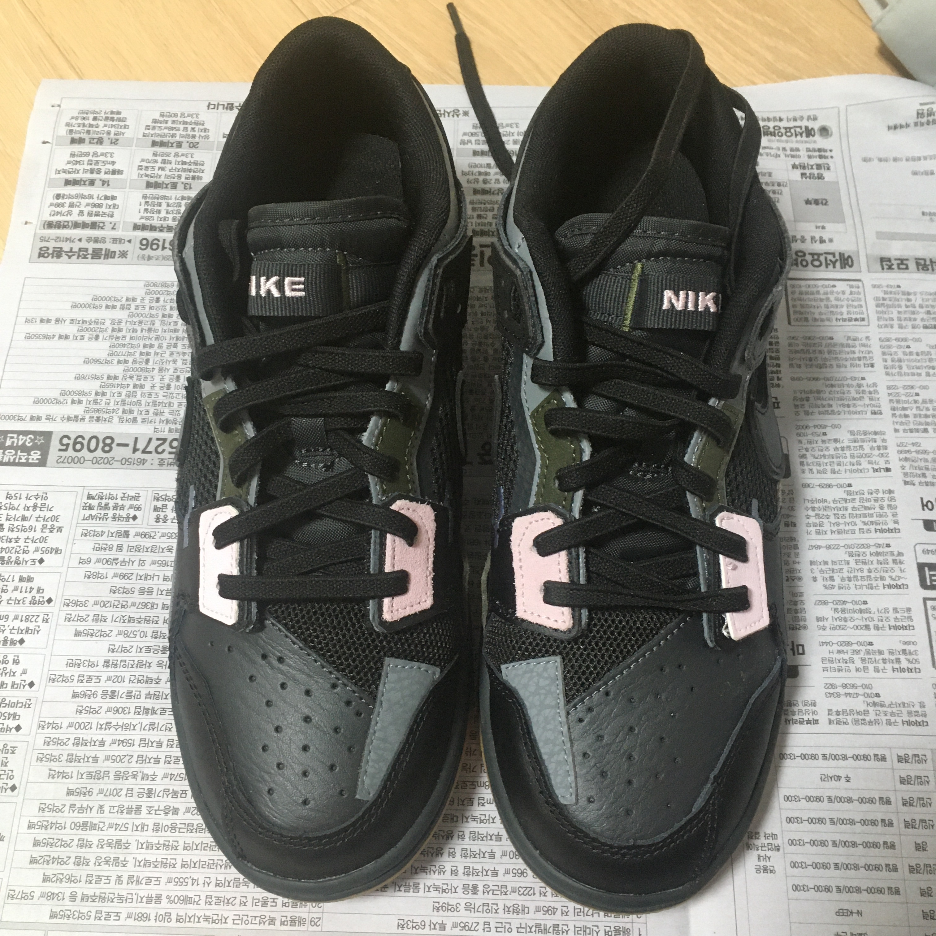 Nike Dunk Scrap Cool Grey 착용 스타일 - 2
