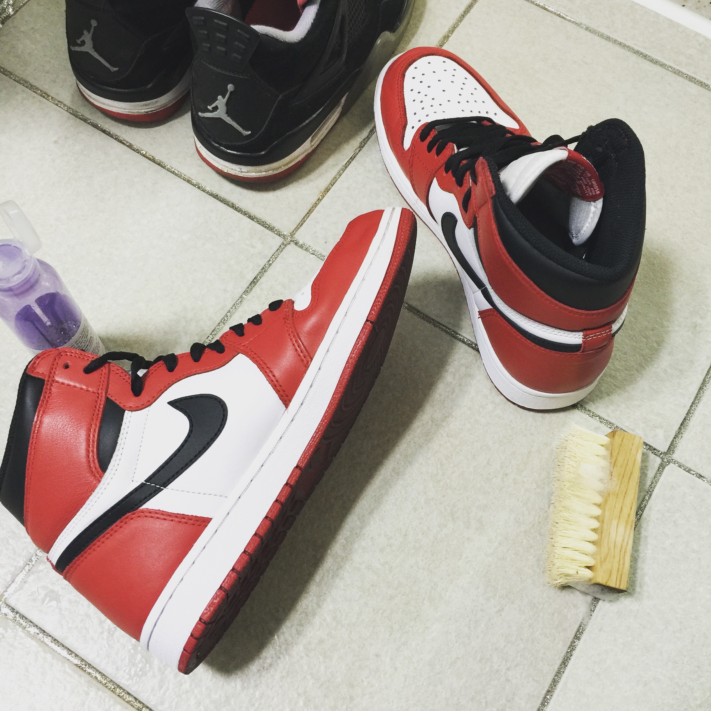 Jordan 1 Retro High OG Chicago 2015 착용 스타일 - 1