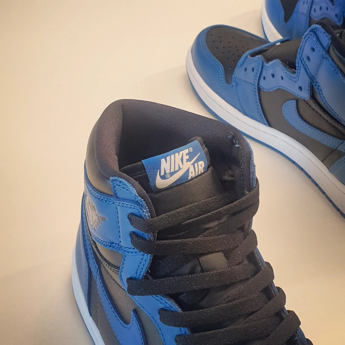 Jordan 1 Retro High OG Dark Marina Blue, (GS) Jordan 1 Retro High OG Dark Marina Blue 착용 스타일 - 3