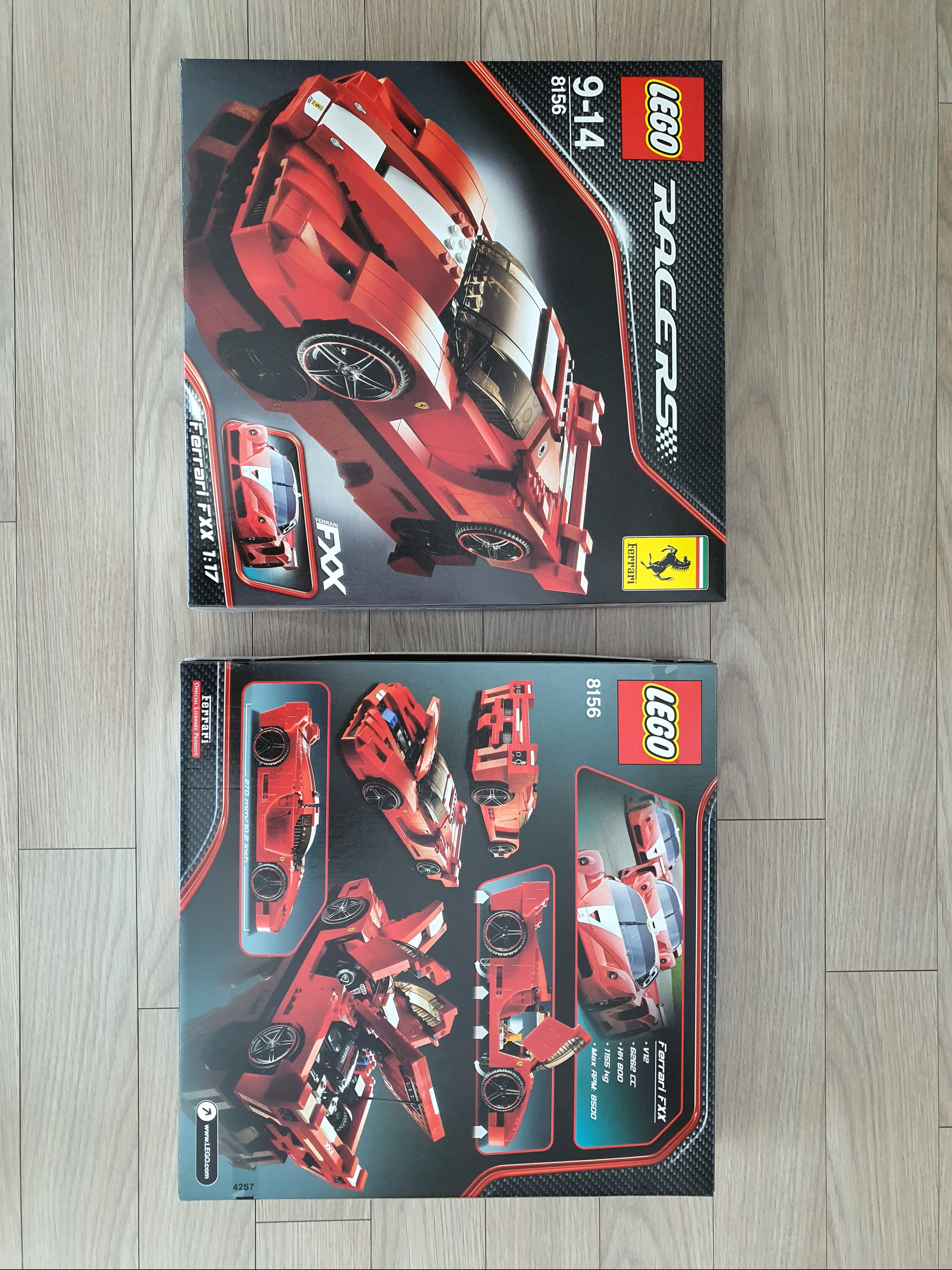 Lego Ferrari FXX 1:17 착용 스타일 - 3