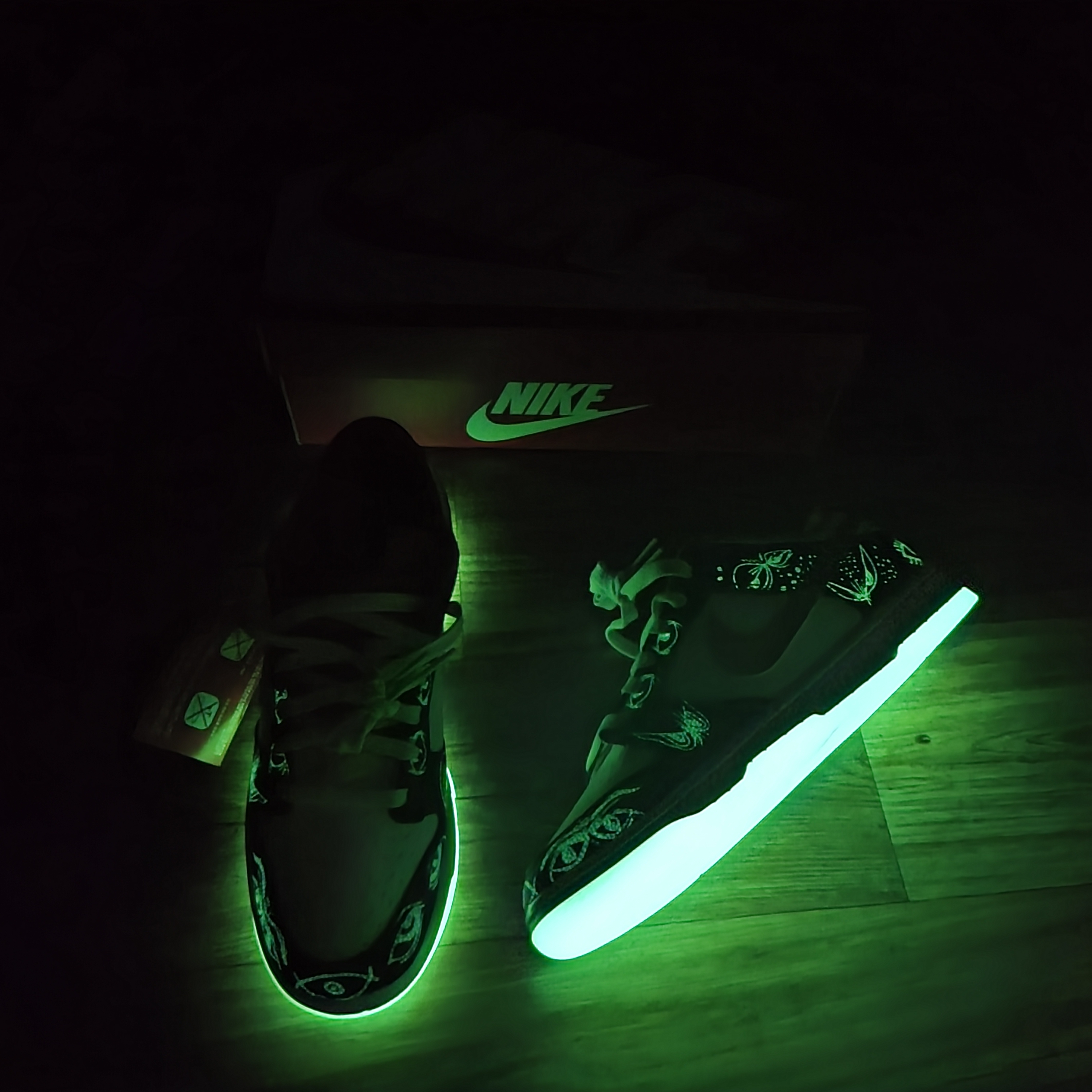 Nike Dunk Low Retro PRM Halloween 착용 스타일 - 2