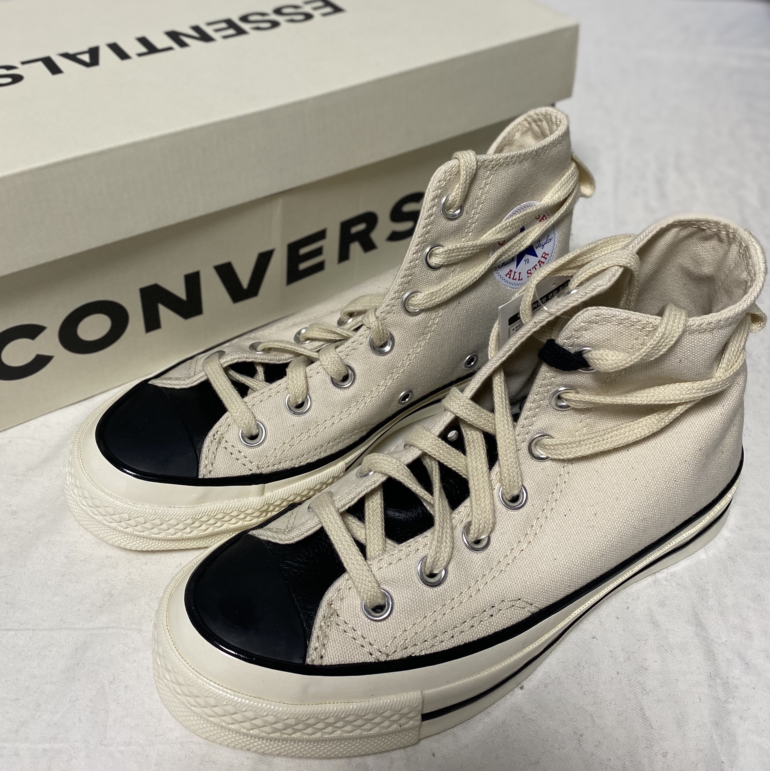 Converse x Fear of God Essentials Chuck 70 Hi Natural 2020 착용 스타일