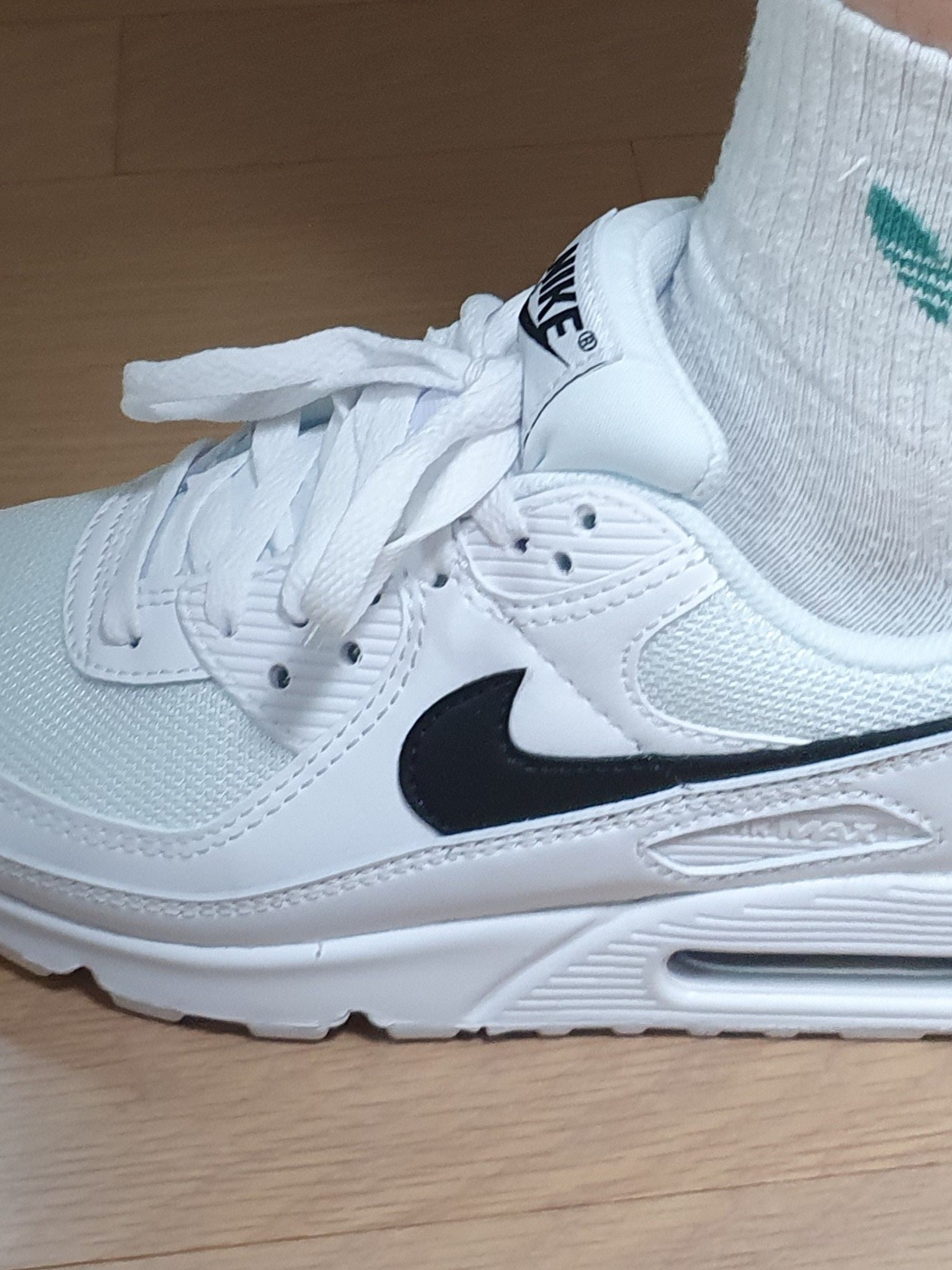 Nike Heritage 86 Futura Washed Cap Light Bone 착용 스타일 - 2