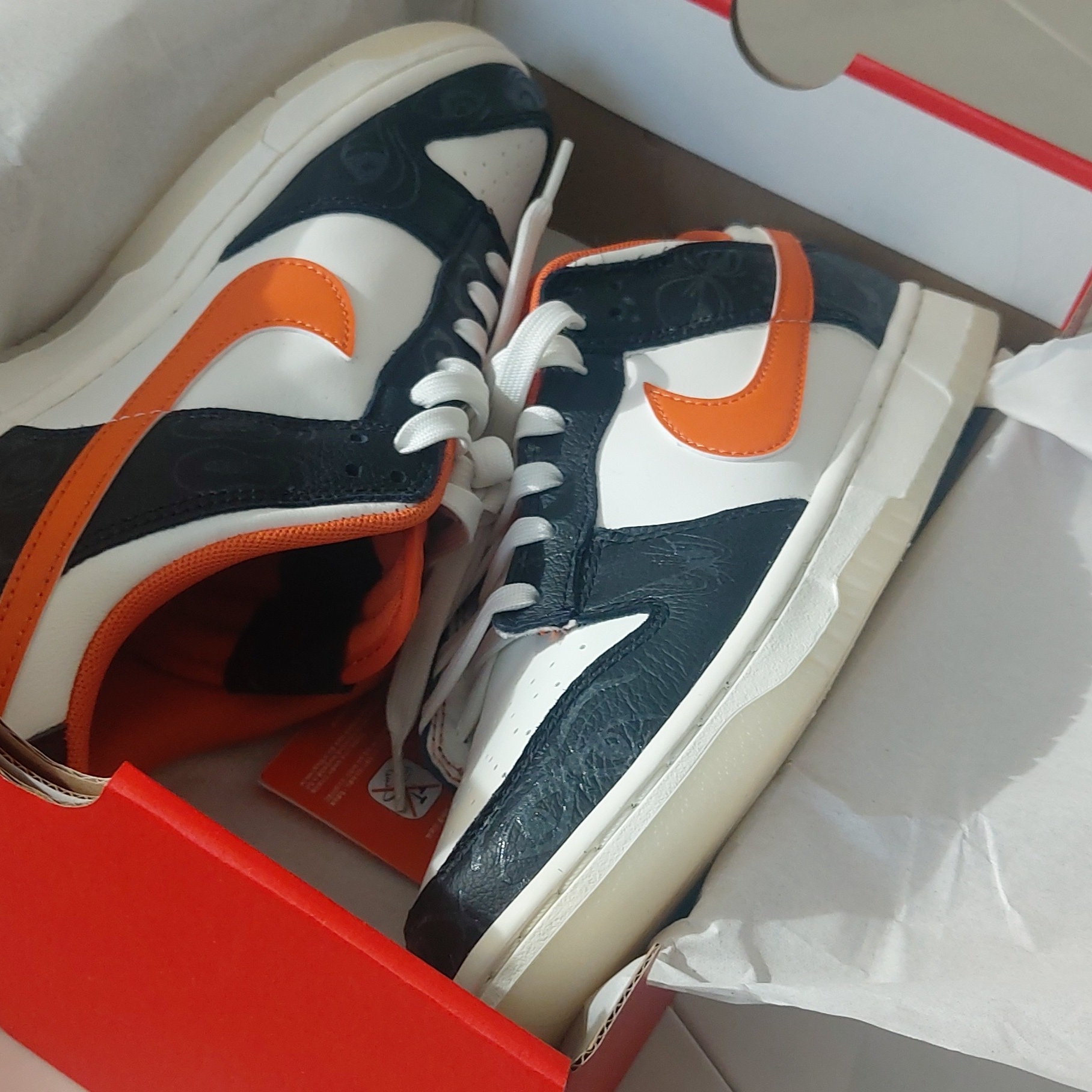 Nike Dunk Low Retro PRM Halloween 착용 스타일 - 3