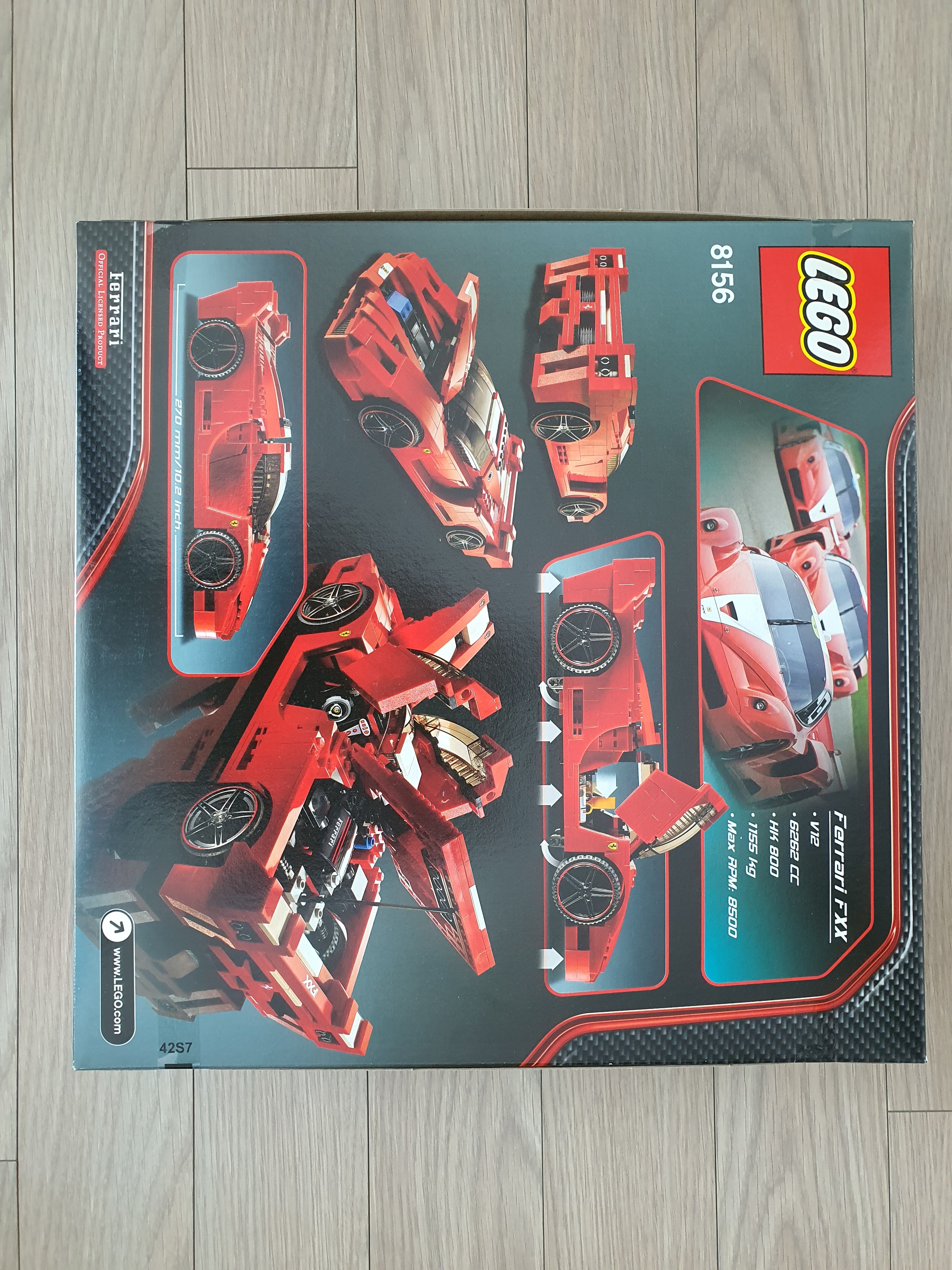 Lego Ferrari FXX 1:17 착용 스타일 - 2