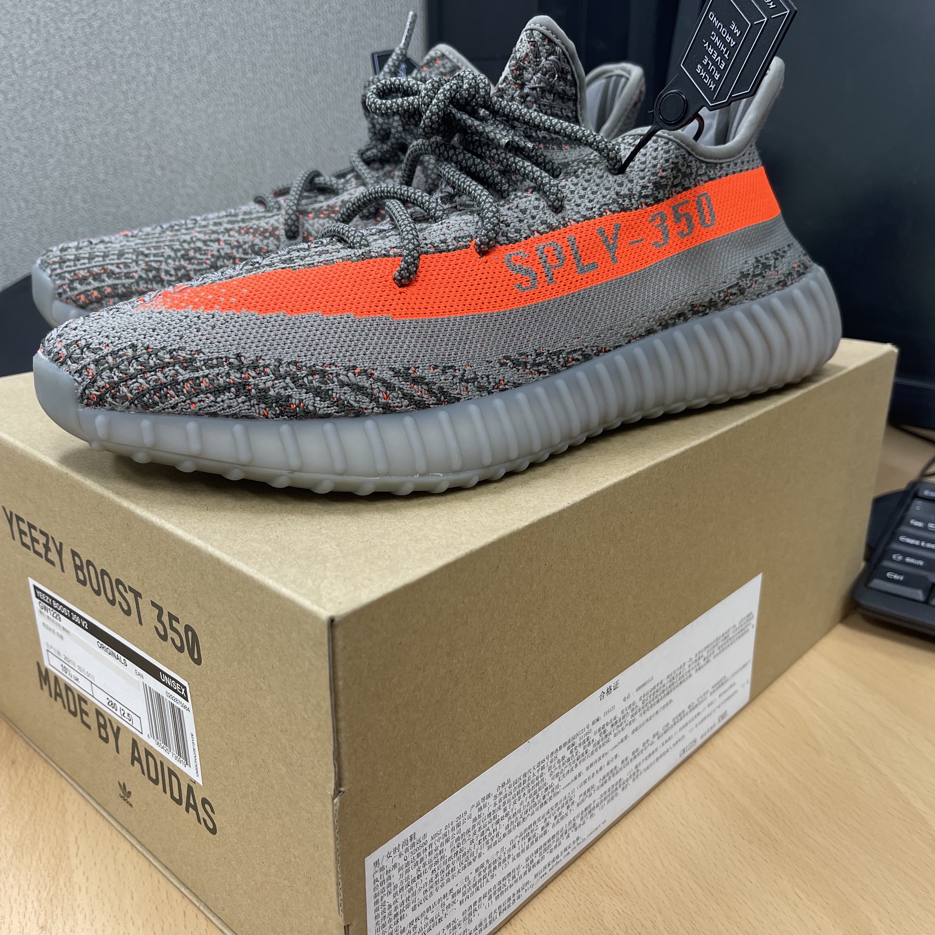 Adidas Yeezy Boost 350 V2 Beluga - Reflective 착용 스타일 - 1