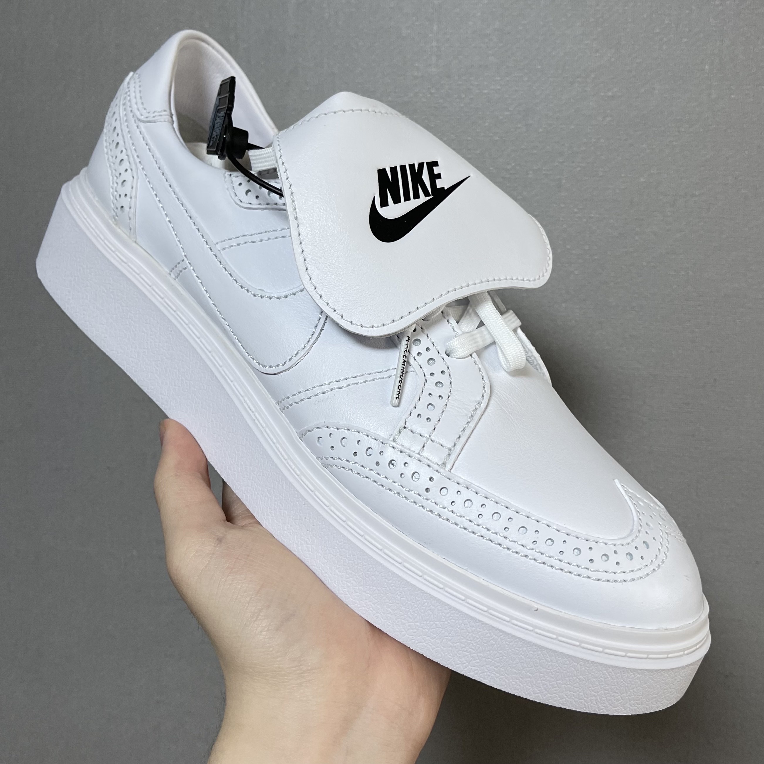 Nike x Peaceminusone Kwondo1 White 착용 스타일 - 3