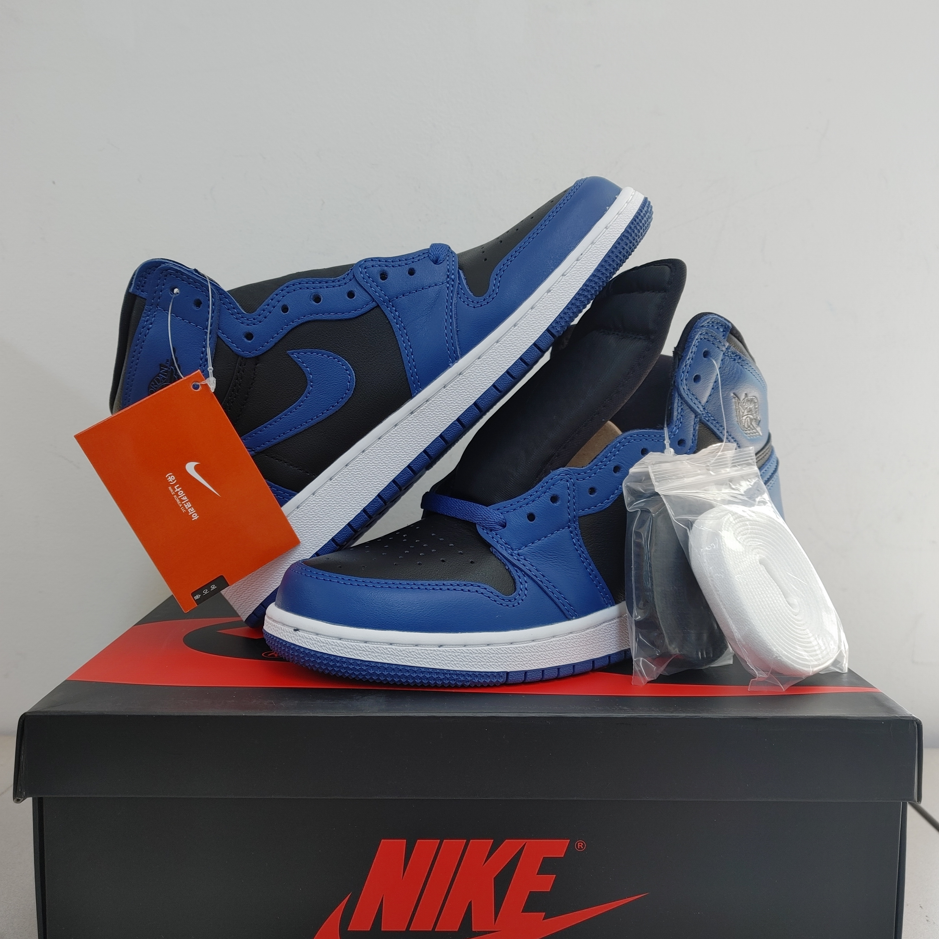 (GS) Jordan 1 Retro High OG Dark Marina Blue 착용 스타일