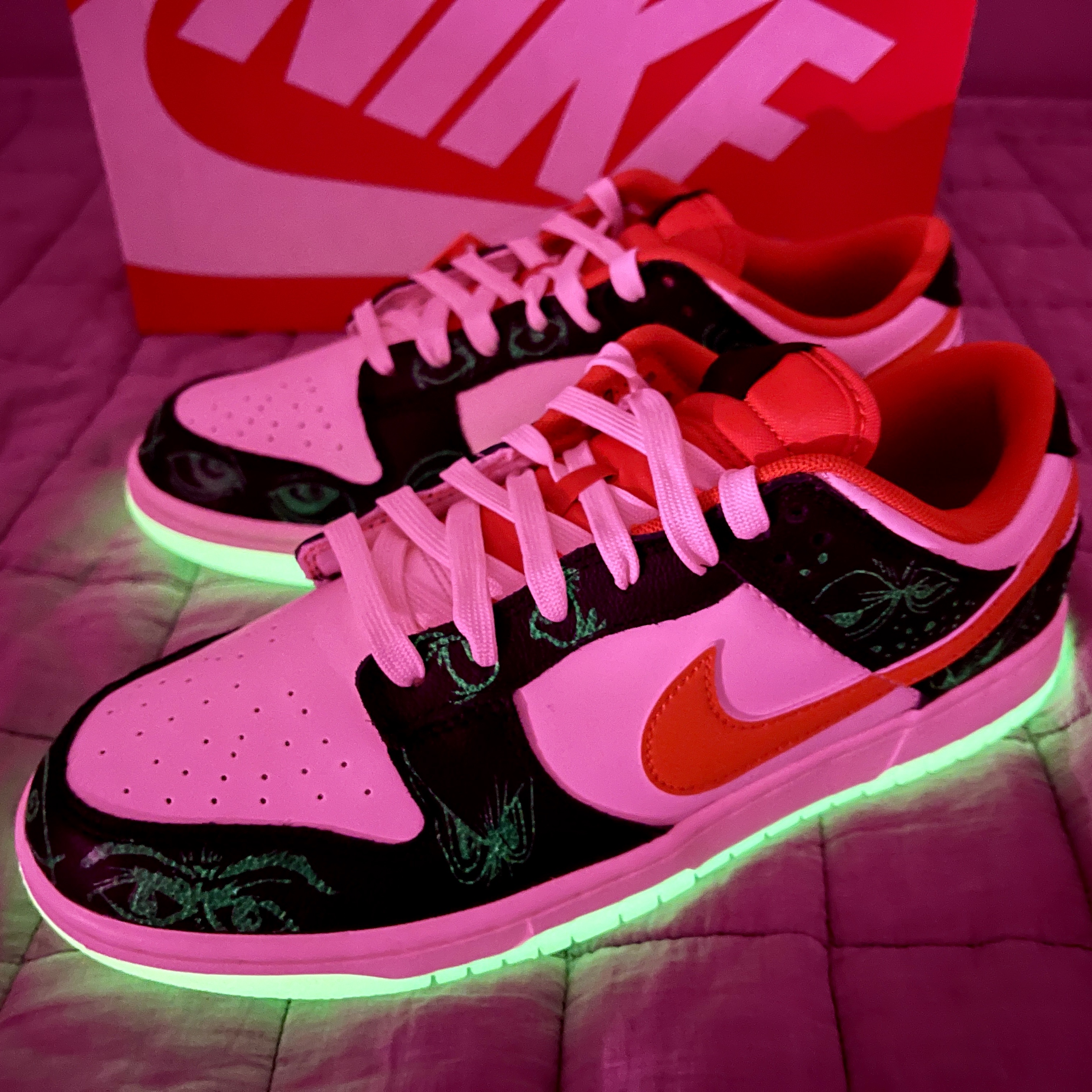 Nike Dunk Low Retro PRM Halloween 착용 스타일 - 3
