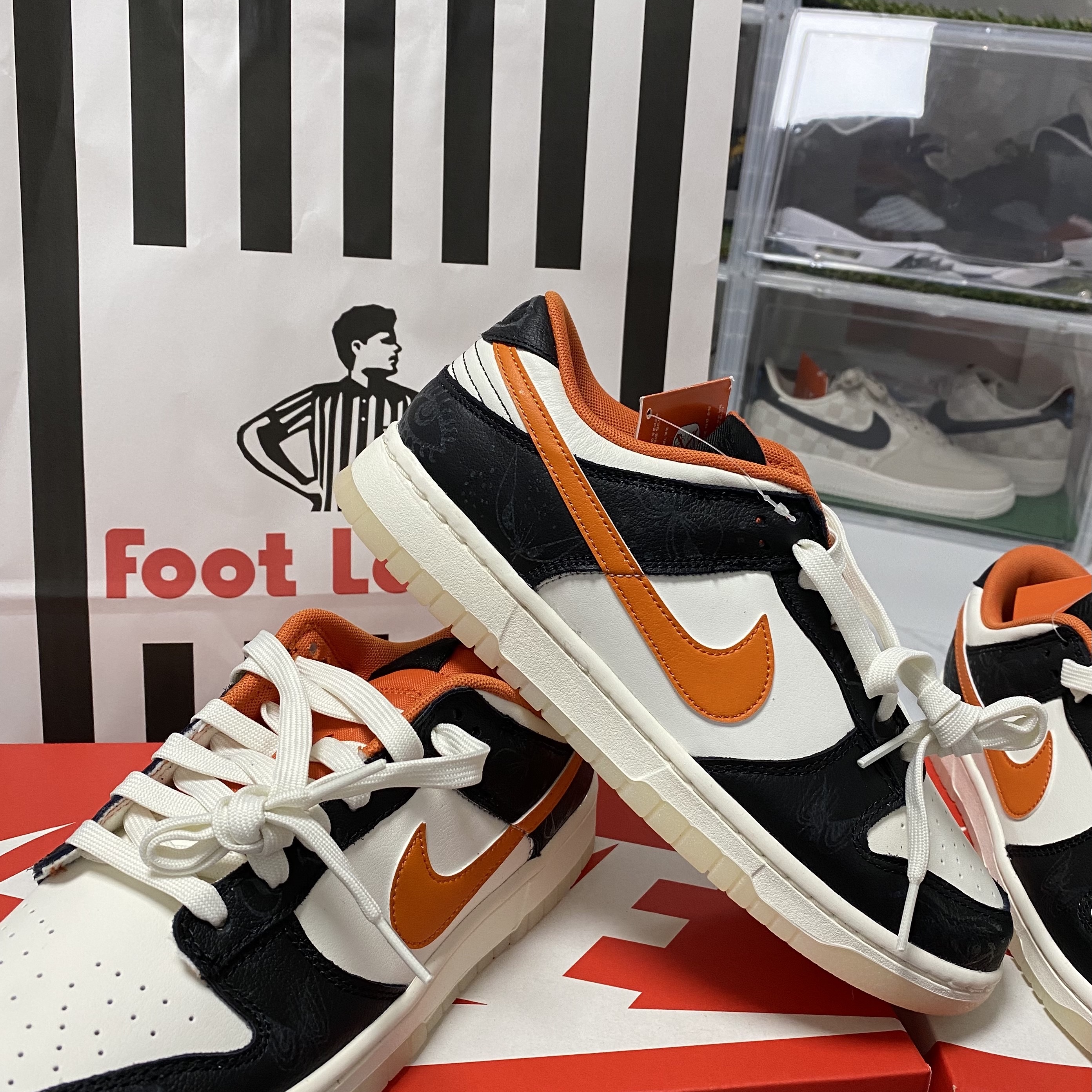 Nike Dunk Low Retro PRM Halloween 착용 스타일 - 2