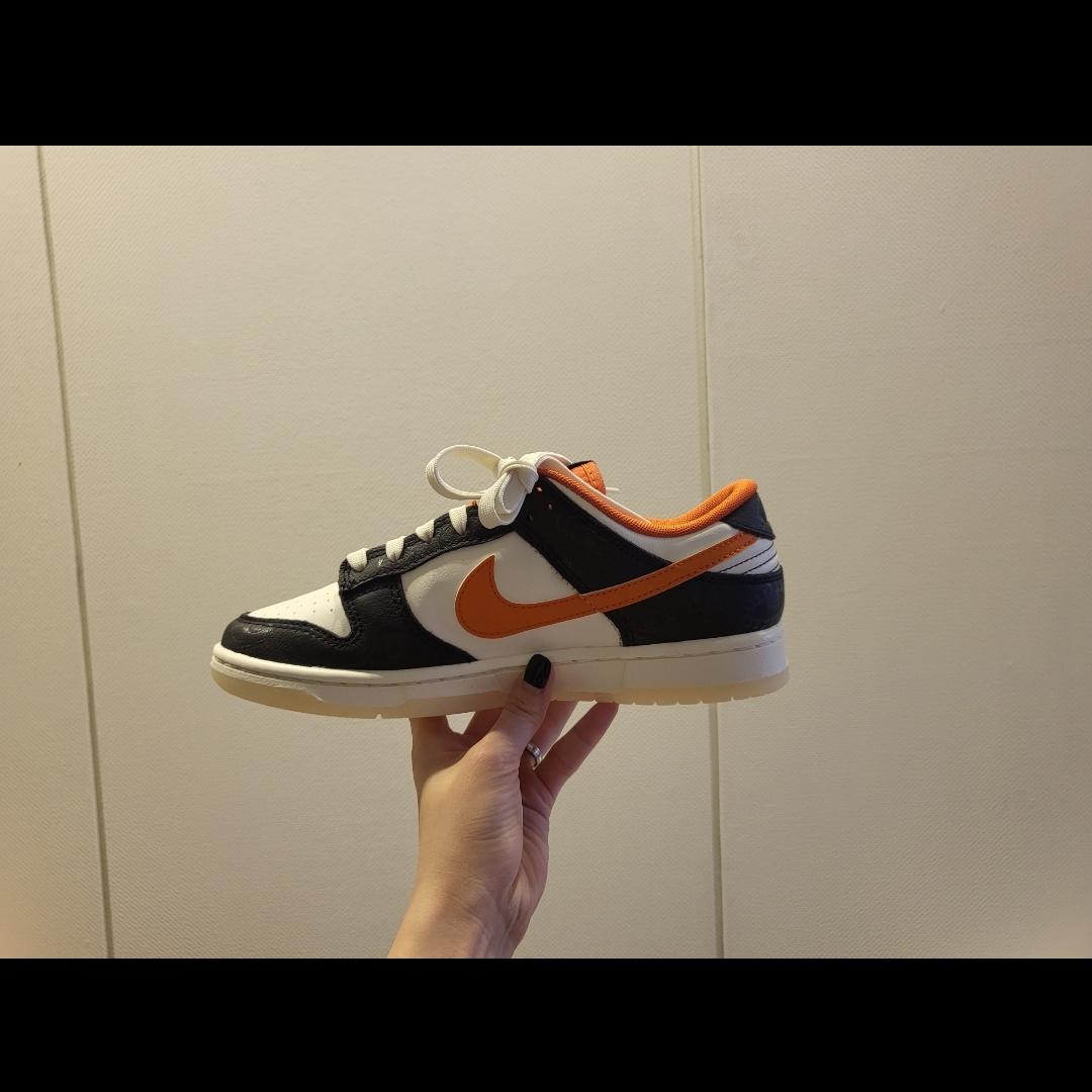 Nike Dunk Low Retro PRM Halloween 착용 스타일 - 1