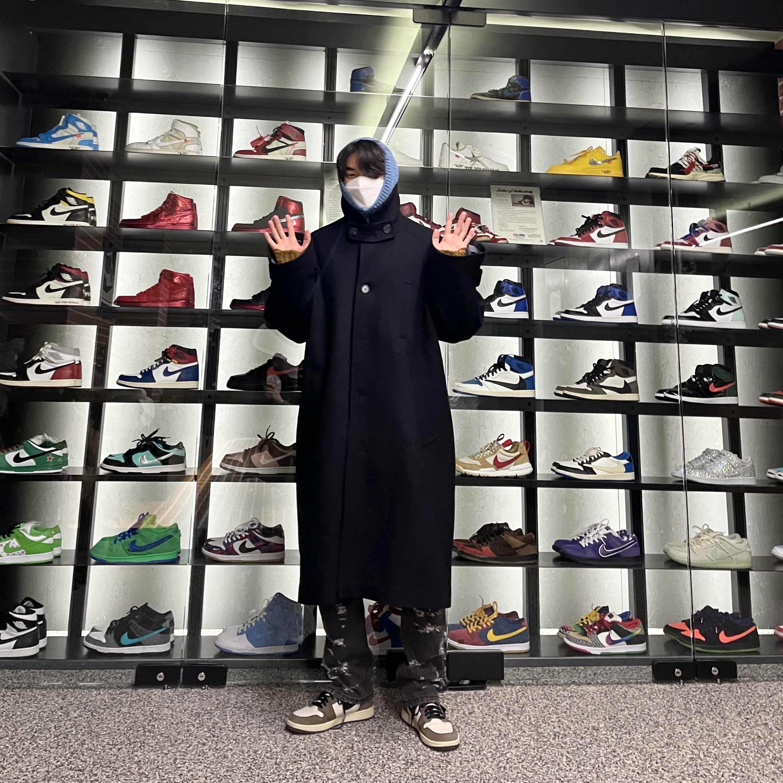 Jordan 1 x Travis Scott Retro High OG SP Mocha 착용 스타일