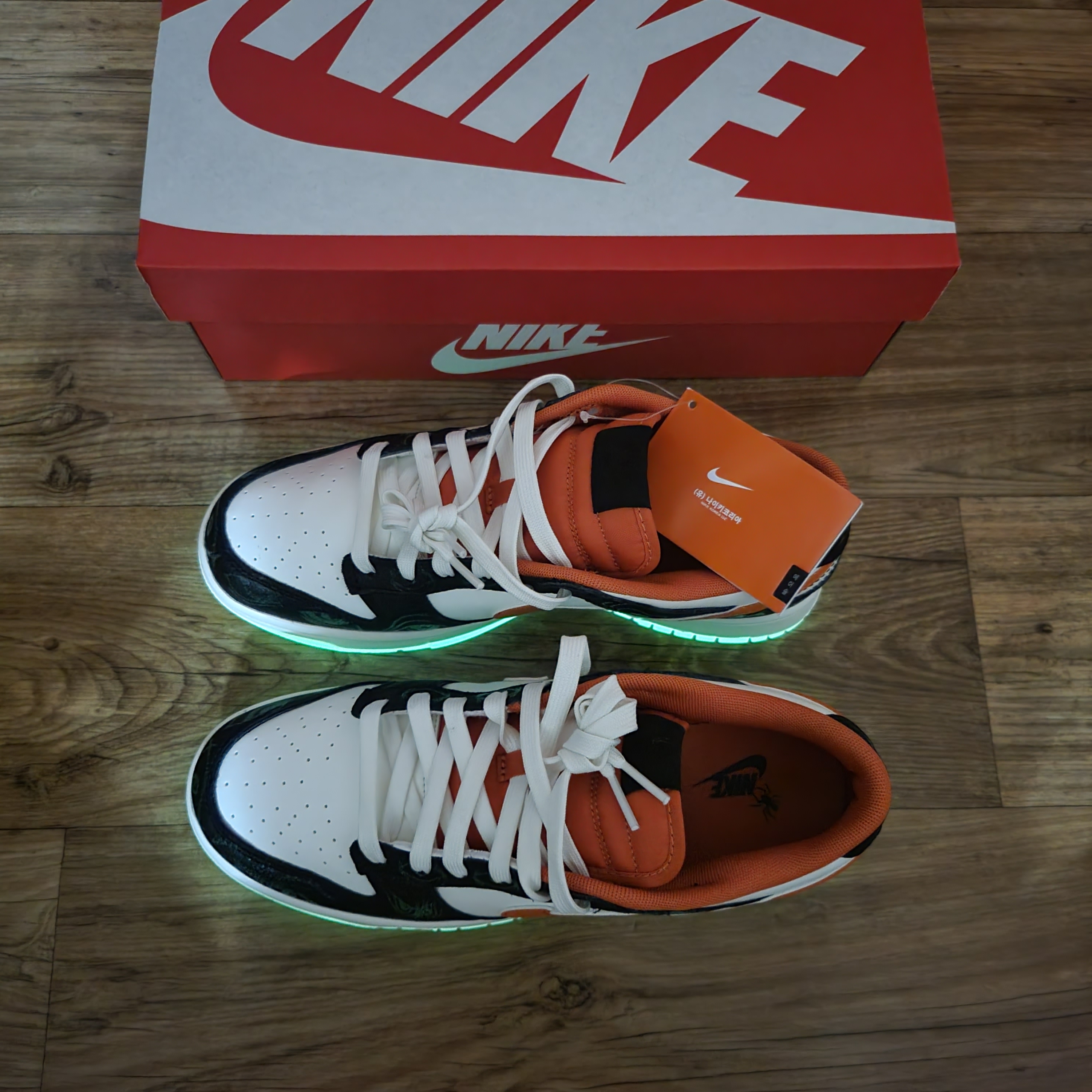 Nike Dunk Low Retro PRM Halloween 착용 스타일 - 4