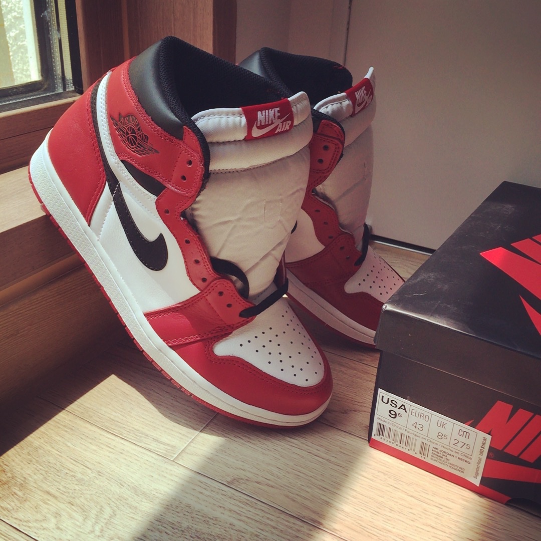 Jordan 1 Retro High OG Chicago 2015 착용 스타일 - 4