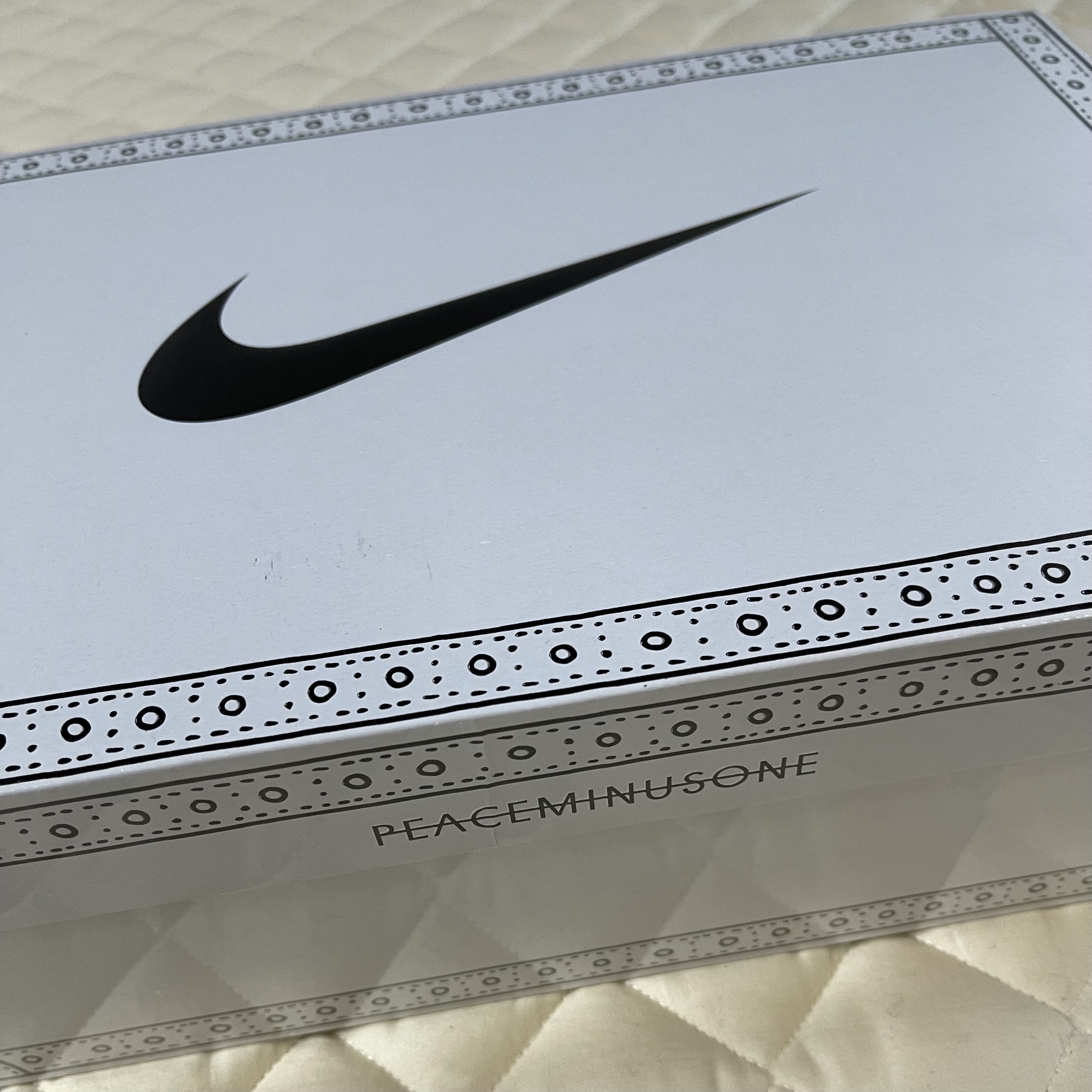 Nike x Peaceminusone Kwondo1 White 착용 스타일 - 1
