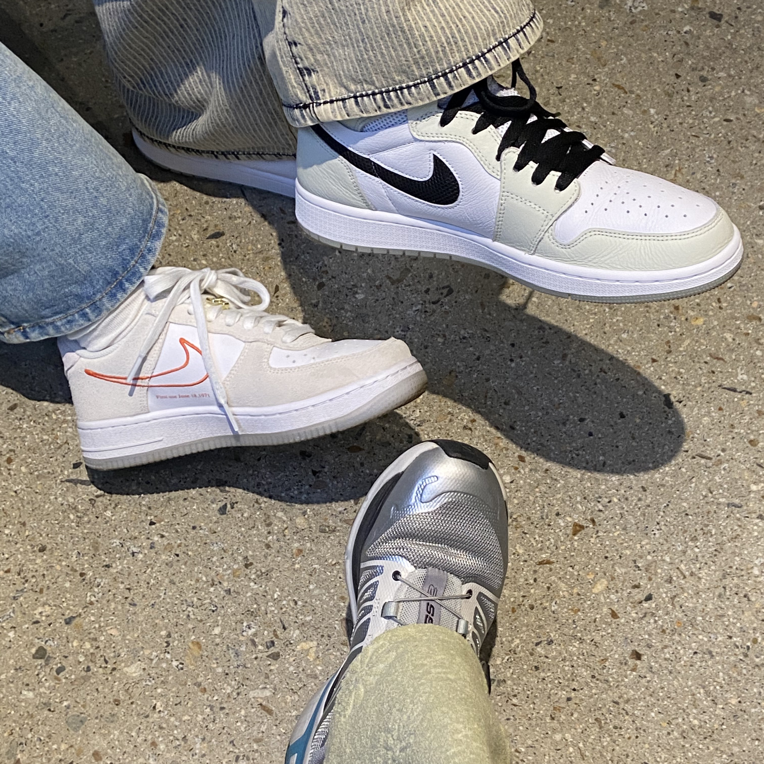 (W) Nike Air Force 1 '07 SE First Use Orange Sail 착용 스타일 - 5