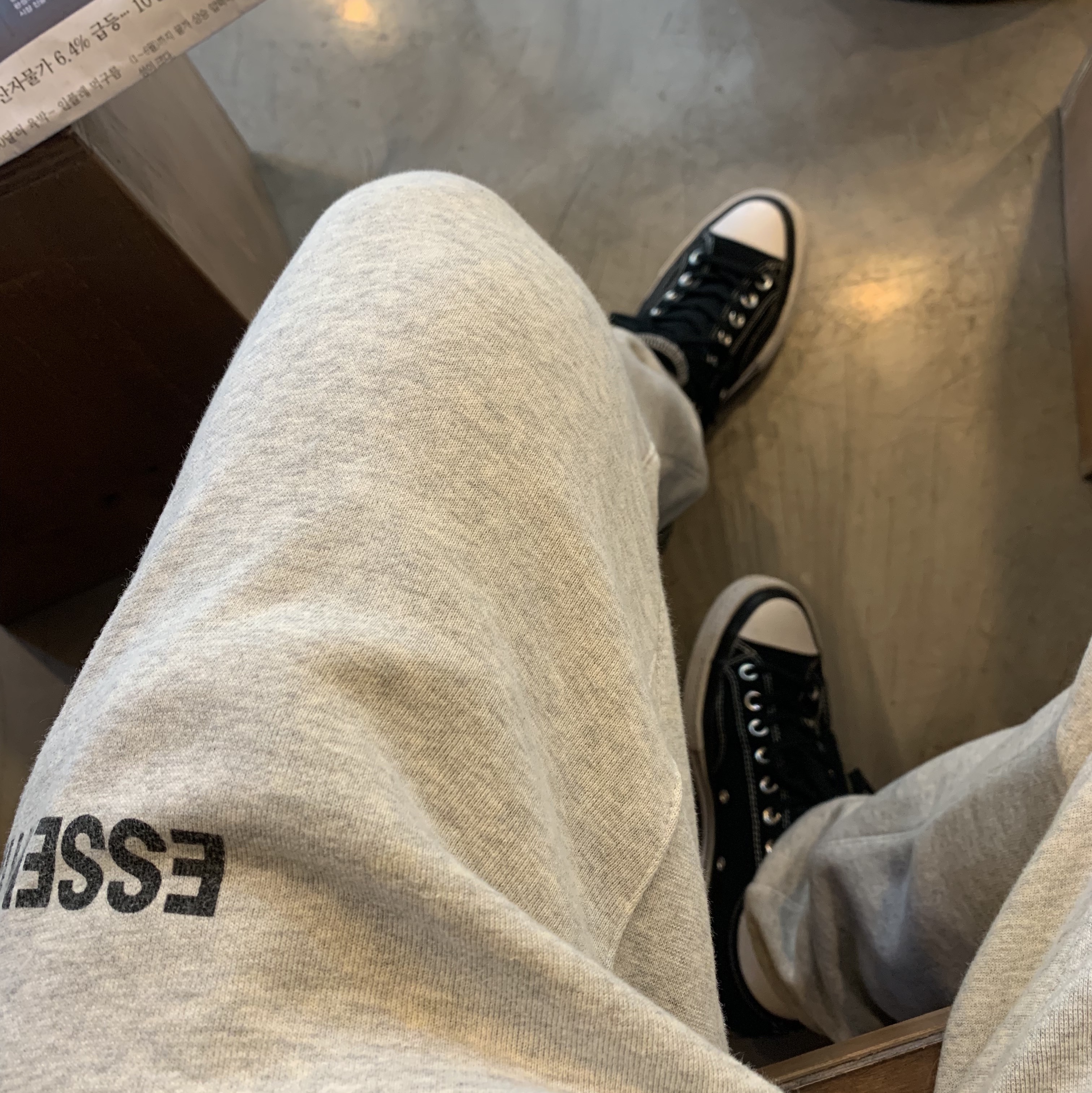 Converse x Moncler x Fragment Chuck 70 Ox Black 착용 스타일 - 2