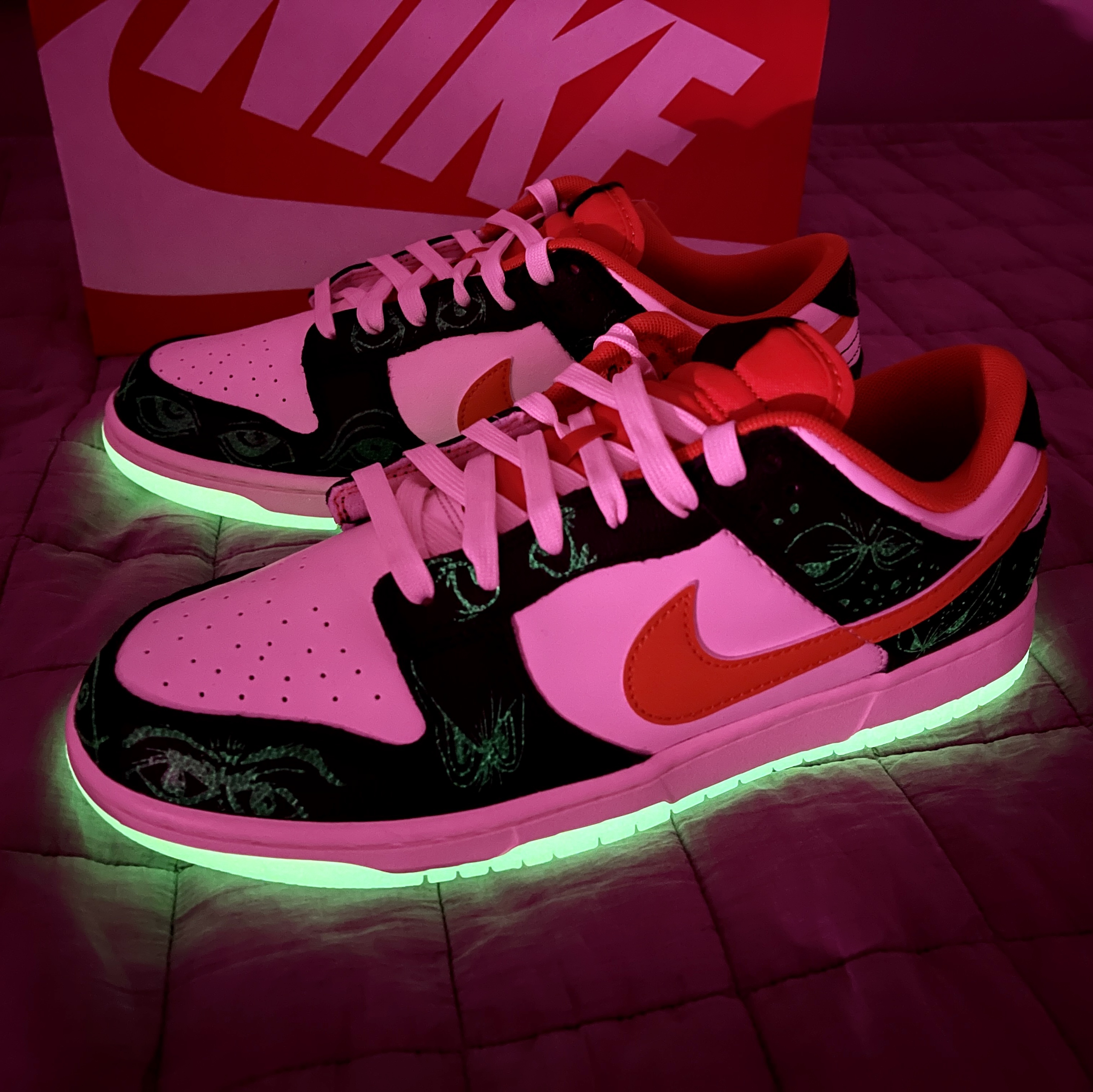 Nike Dunk Low Retro PRM Halloween 착용 스타일 - 1