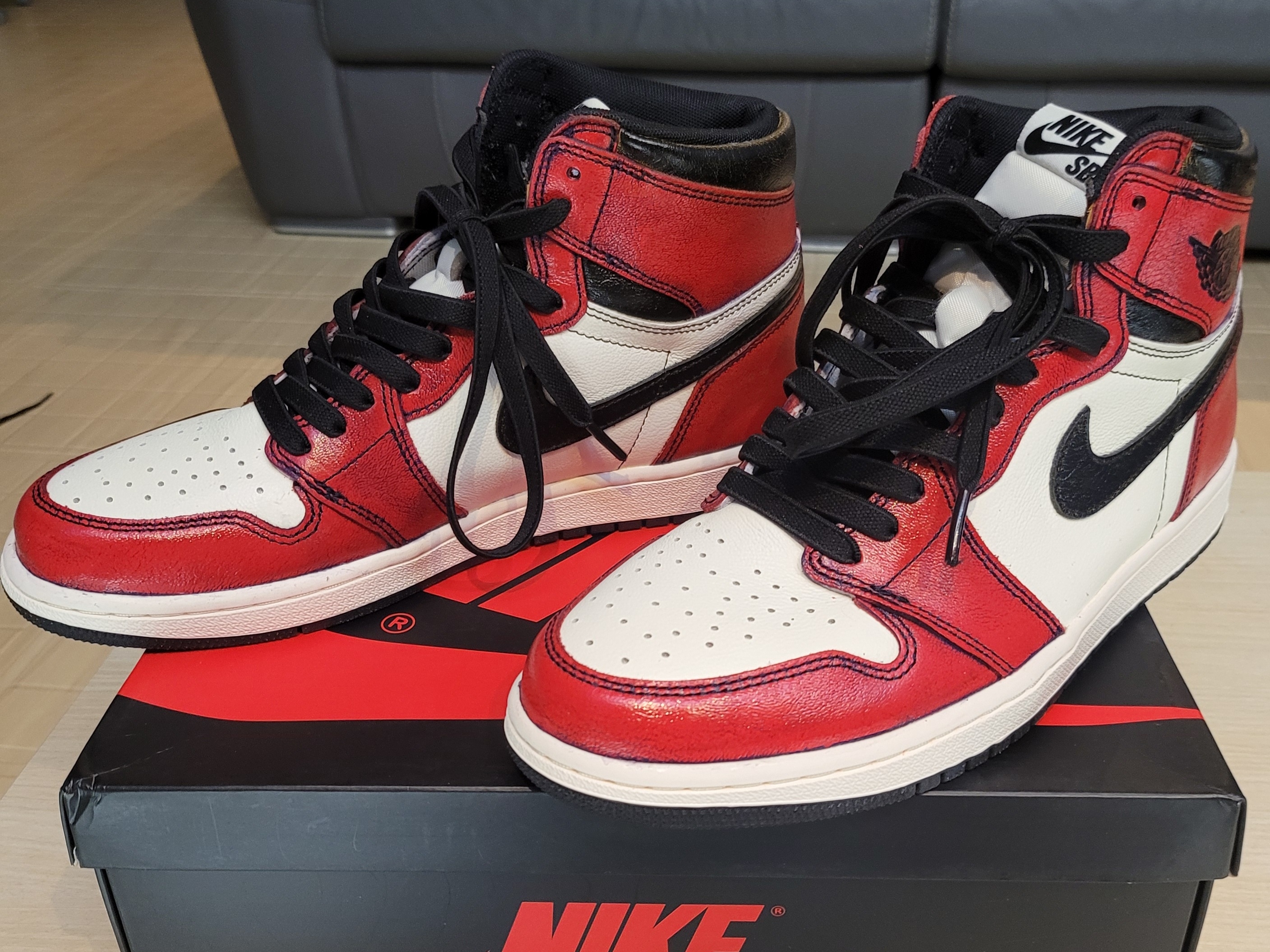 Jordan 1 Retro High OG Defiant SB LA to Chicago 착용 스타일