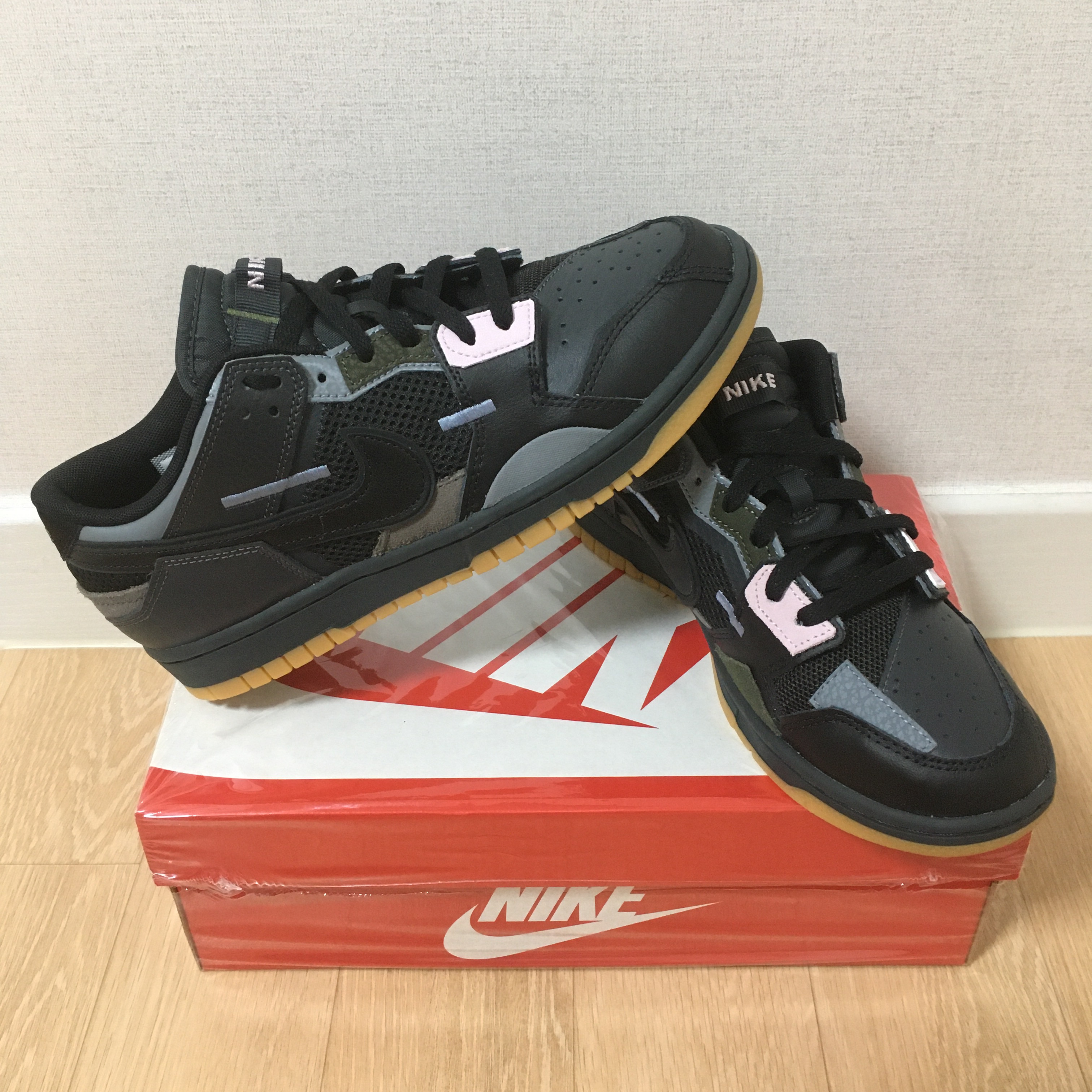 Nike Dunk Scrap Cool Grey 착용 스타일 - 1