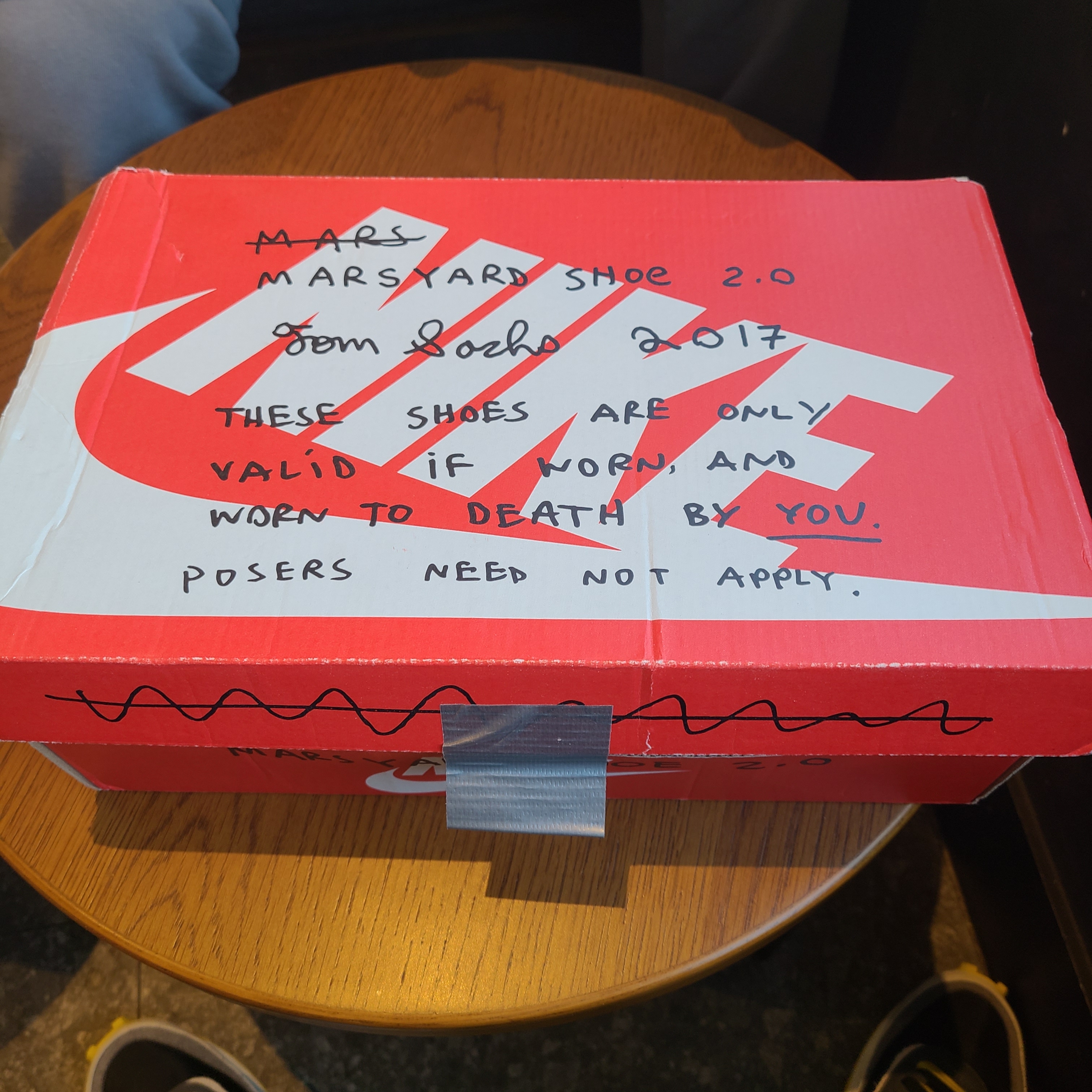 Nike x Tom Sachs Mars Yard Shoe 2.0 Space Camp 착용 스타일 - 1