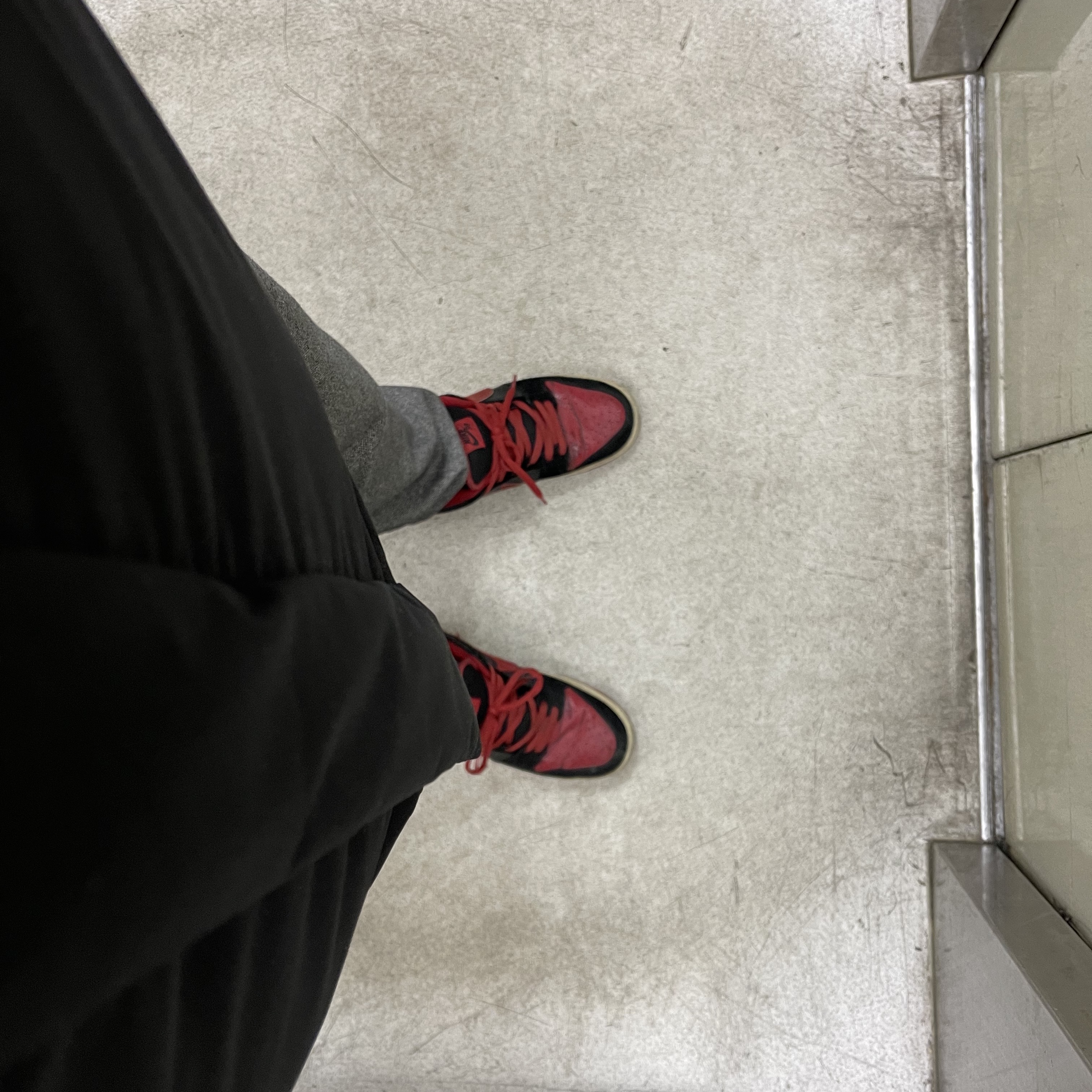 Nike SB Dunk Low Pro Bred 착용 스타일 - 2