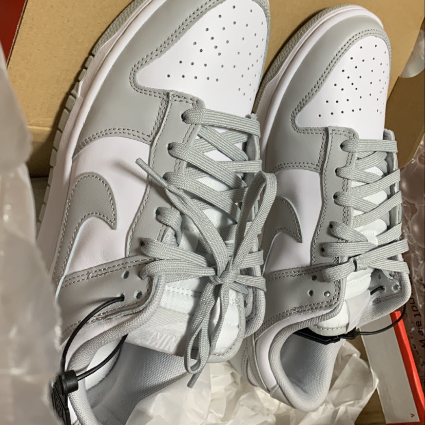Nike Dunk Low Retro Grey Fog 착용 스타일