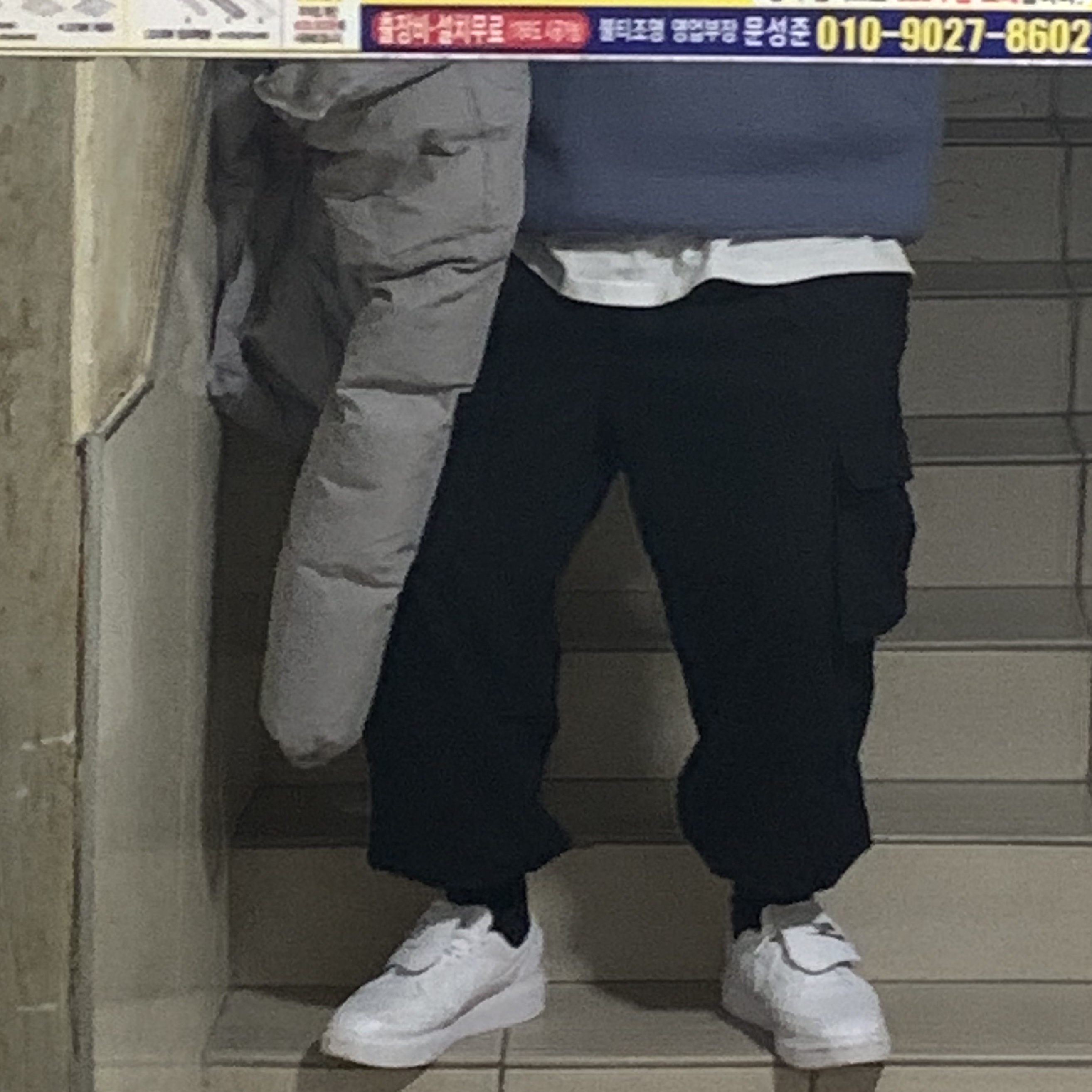 Nike x Peaceminusone Kwondo1 White 착용 스타일 - 2