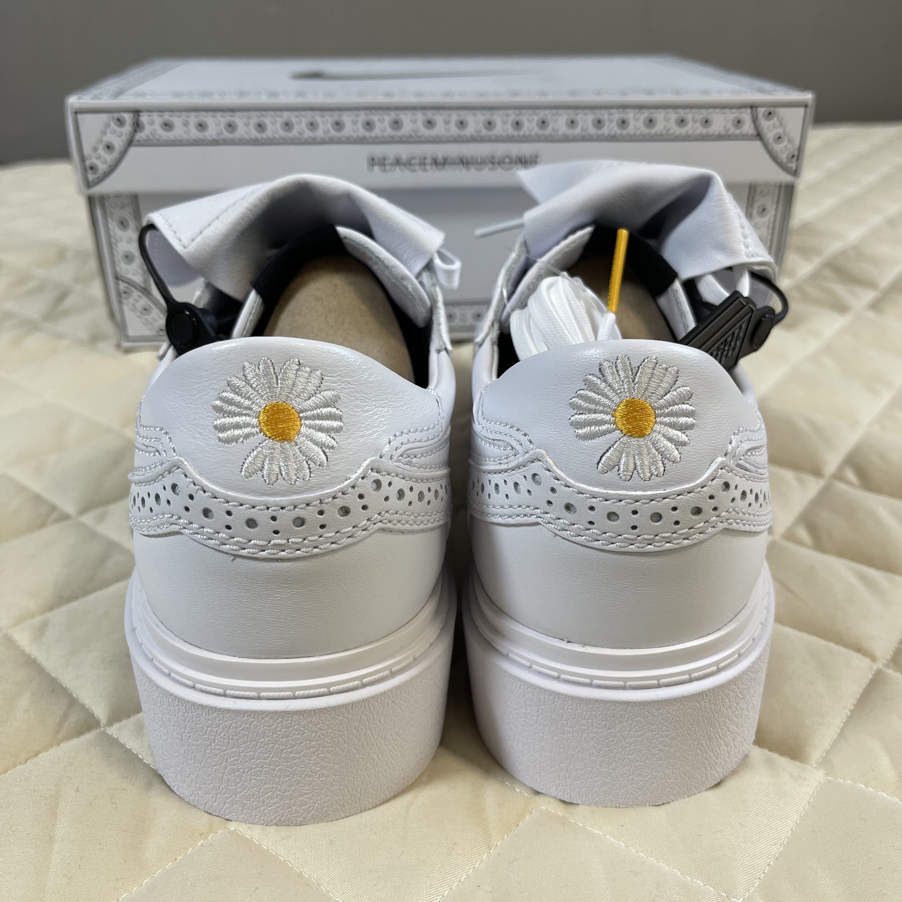 Nike x Peaceminusone Kwondo1 White 착용 스타일 - 5
