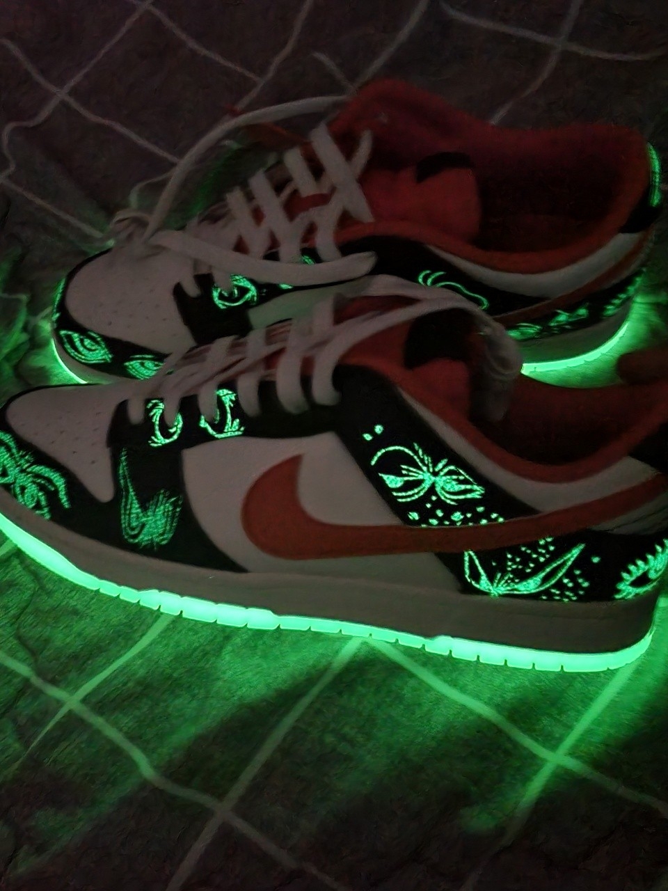 Nike Dunk Low Retro PRM Halloween 착용 스타일 - 3