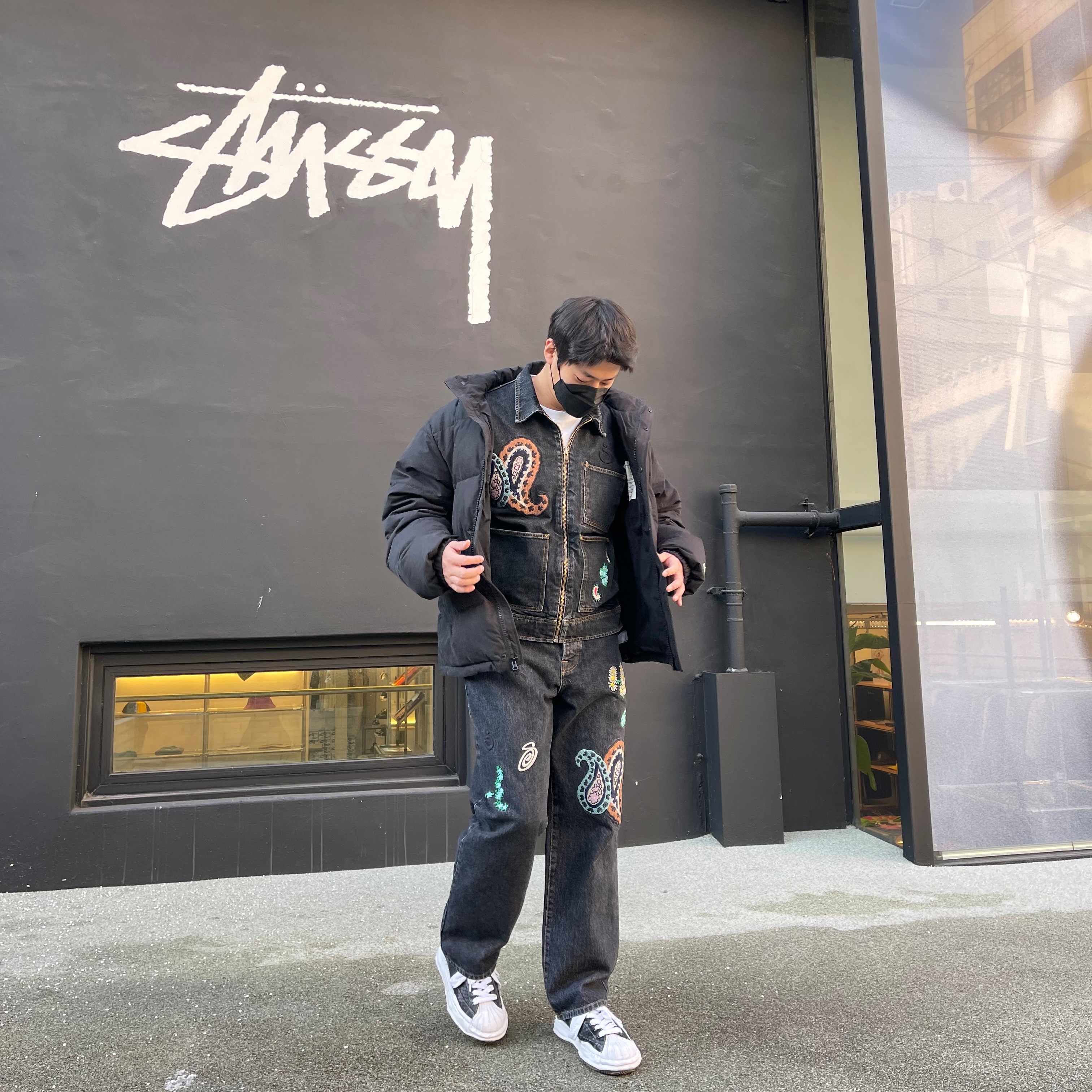 Stussy NOMA BIG OL´ JEAN Stone Wash 東京銀座販売 - tanjinkod.rs