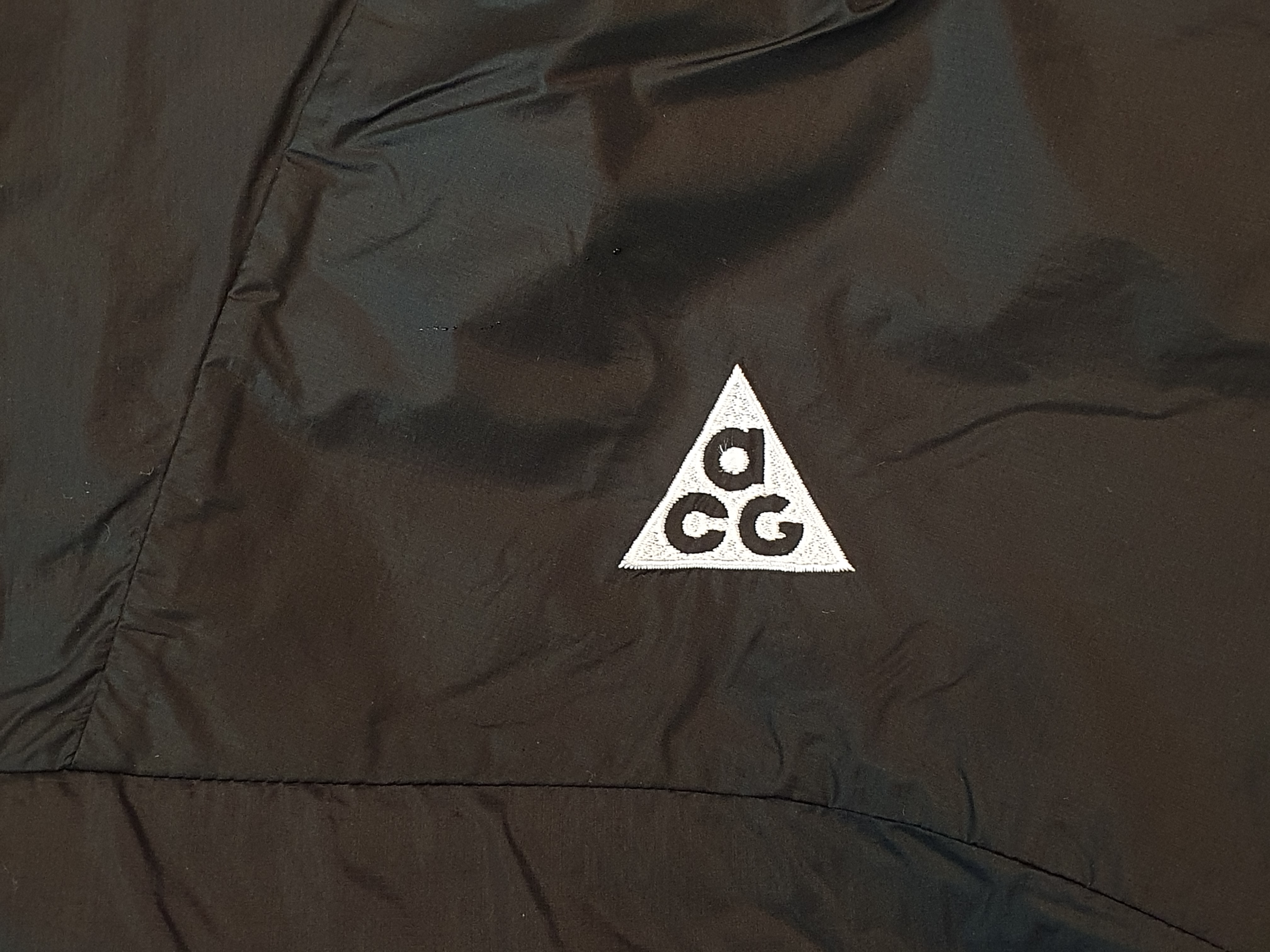 Nike ACG Cinder Cone Windproof Jacket Black - Asia 착용 스타일